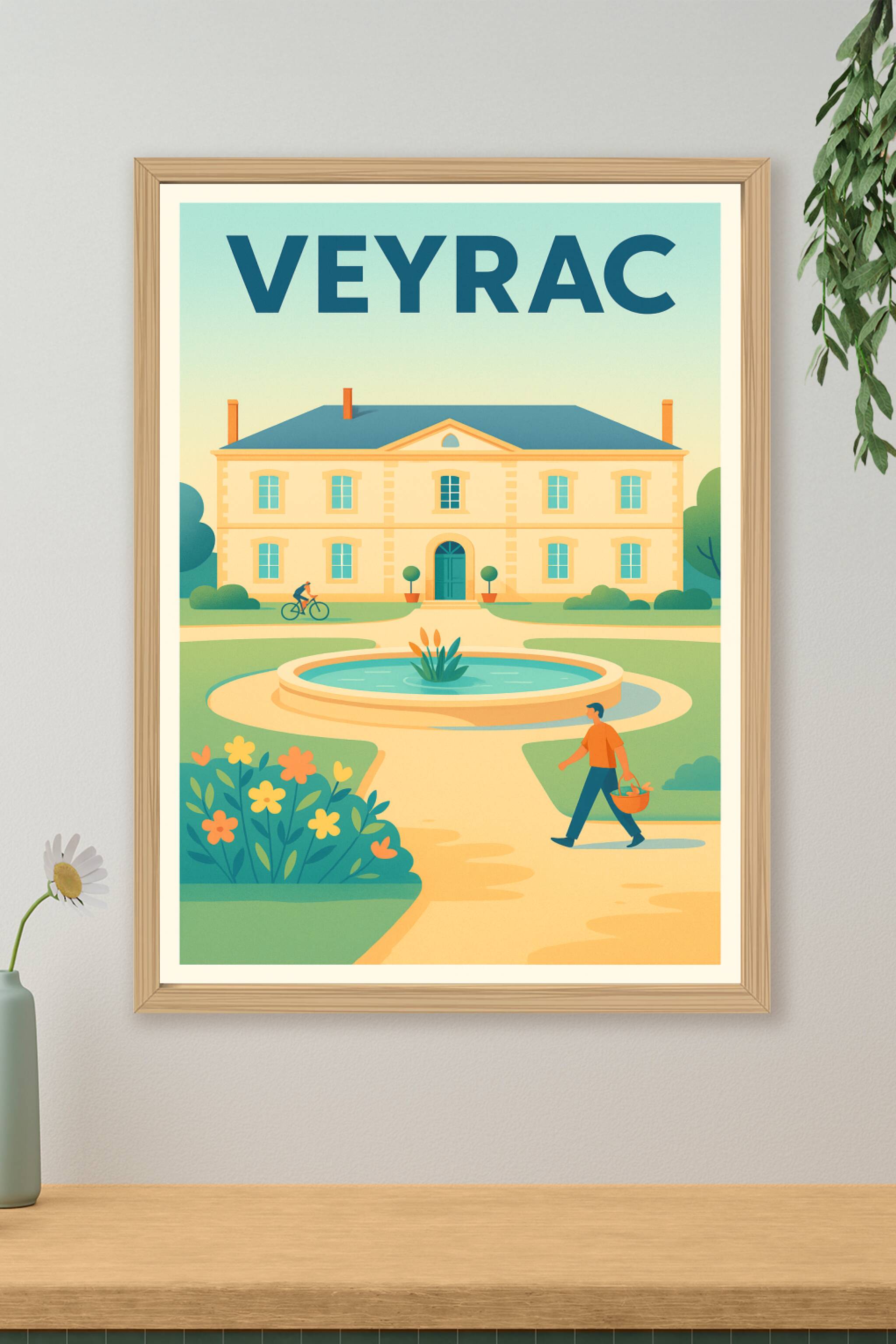 Affiche de Veyrac - Charme et sérénité au cœur du parc