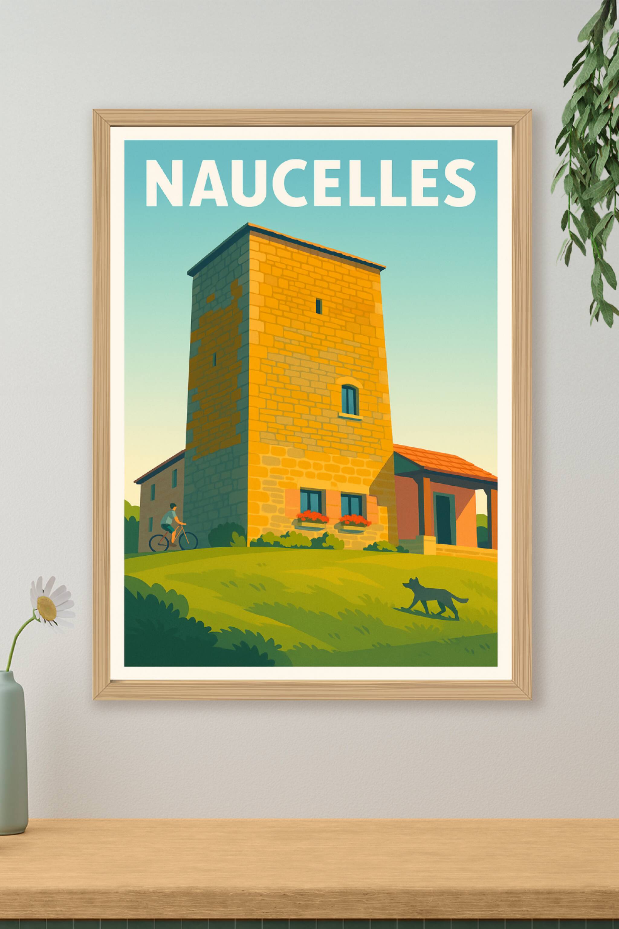 Affiche de Naucelles - Charme et Sérénité au Cœur de la Nature