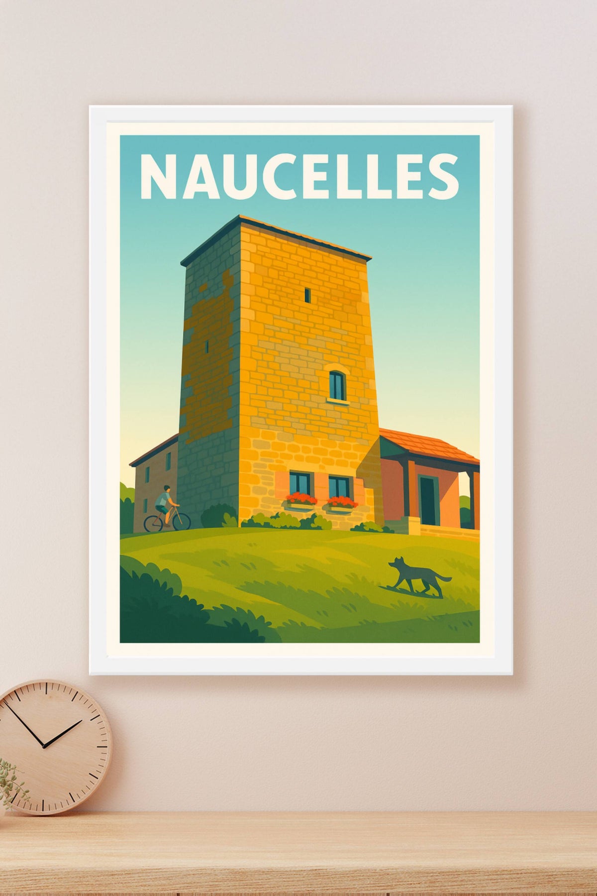 Affiche de Naucelles - Charme et Sérénité au Cœur de la Nature