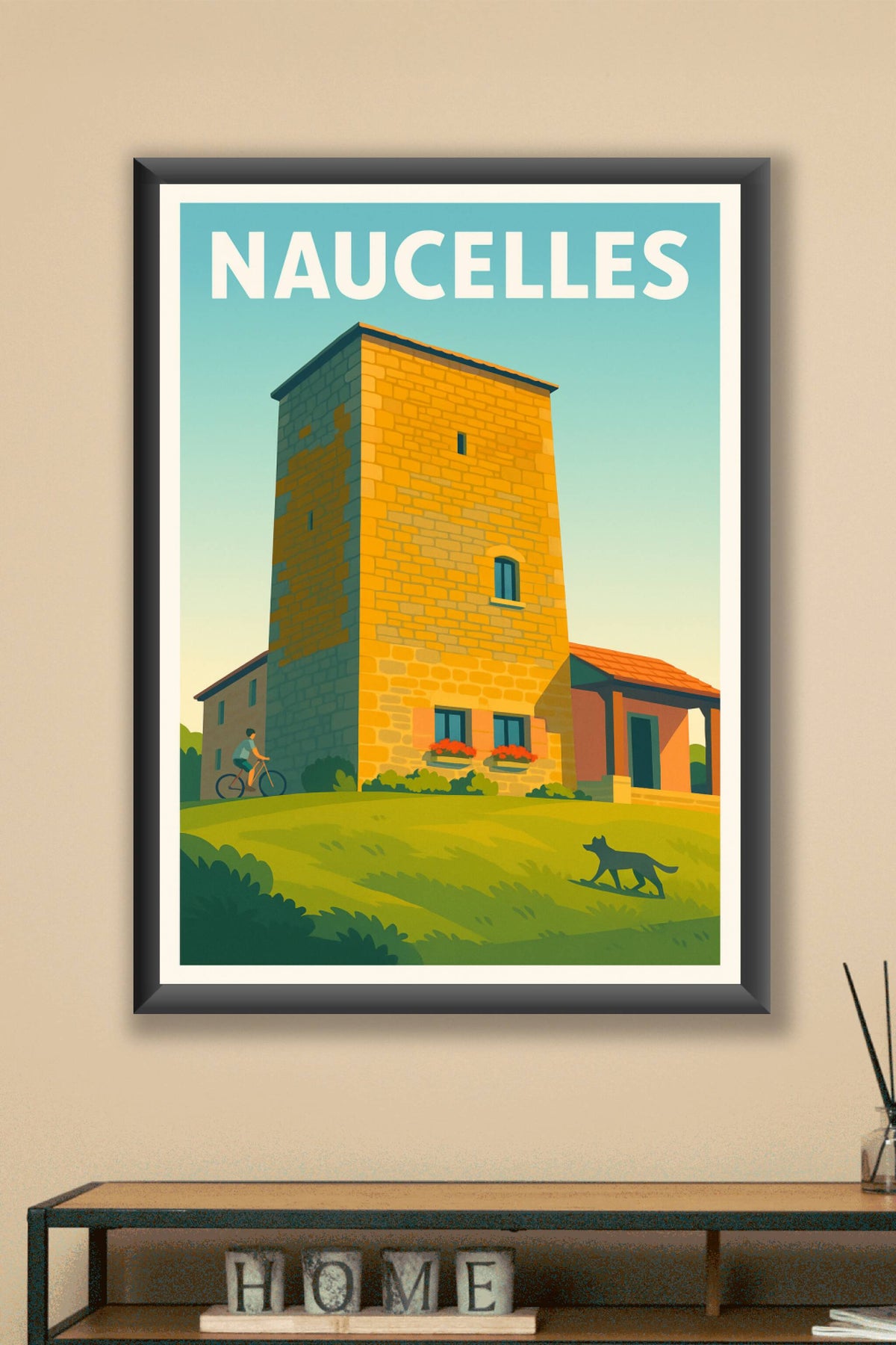 Affiche de Naucelles - Charme et Sérénité au Cœur de la Nature