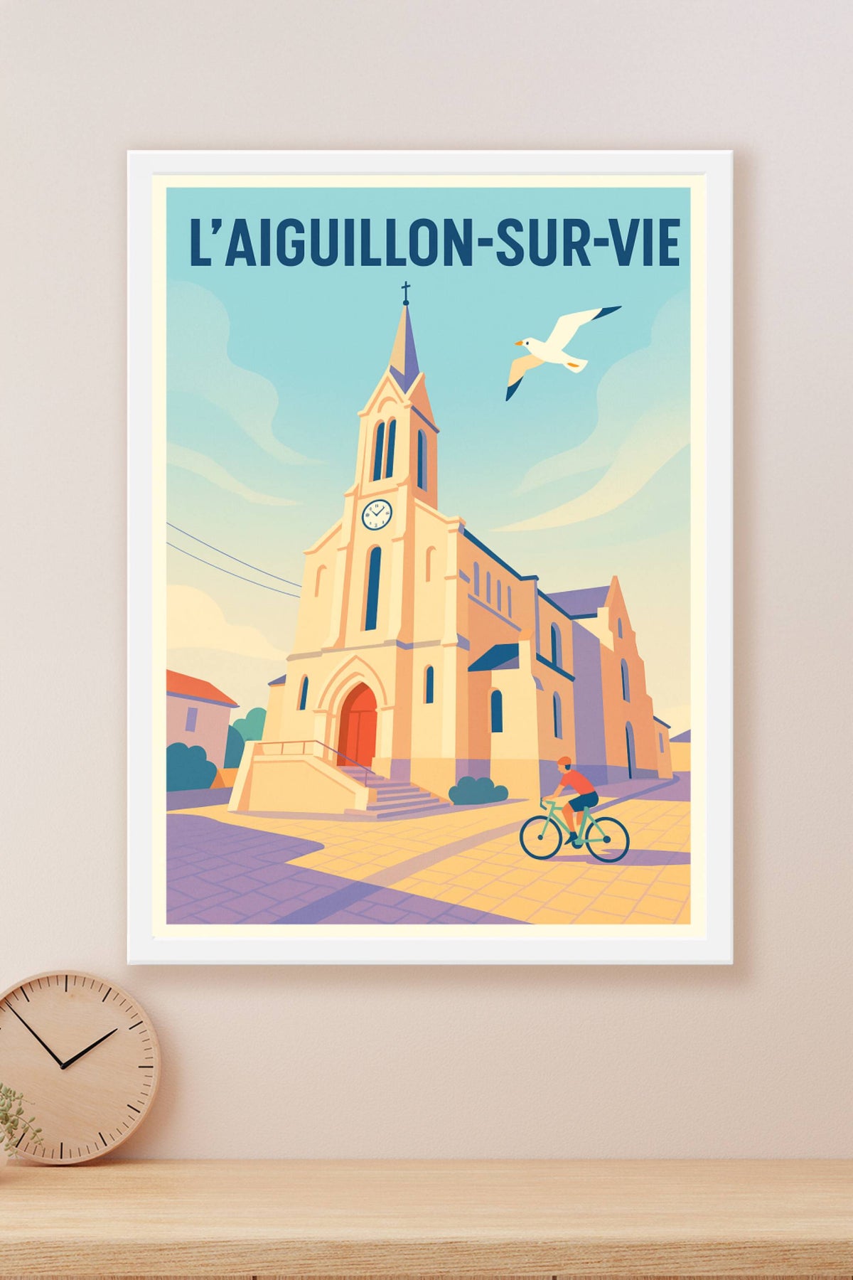Affiche de L'Aiguillon-sur-Vie - Charme et sérénité au cœur de la Vendée