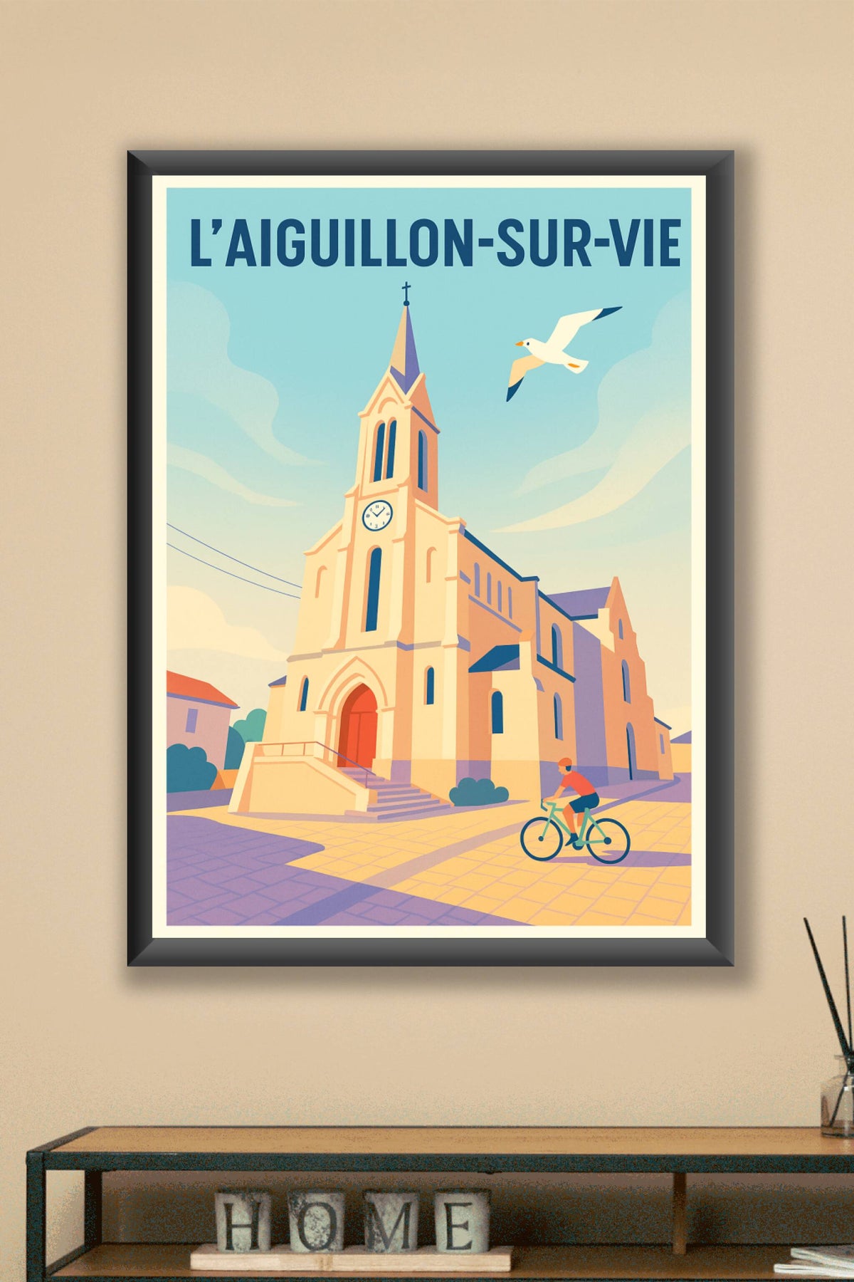 Affiche de L'Aiguillon-sur-Vie - Charme et sérénité au cœur de la Vendée