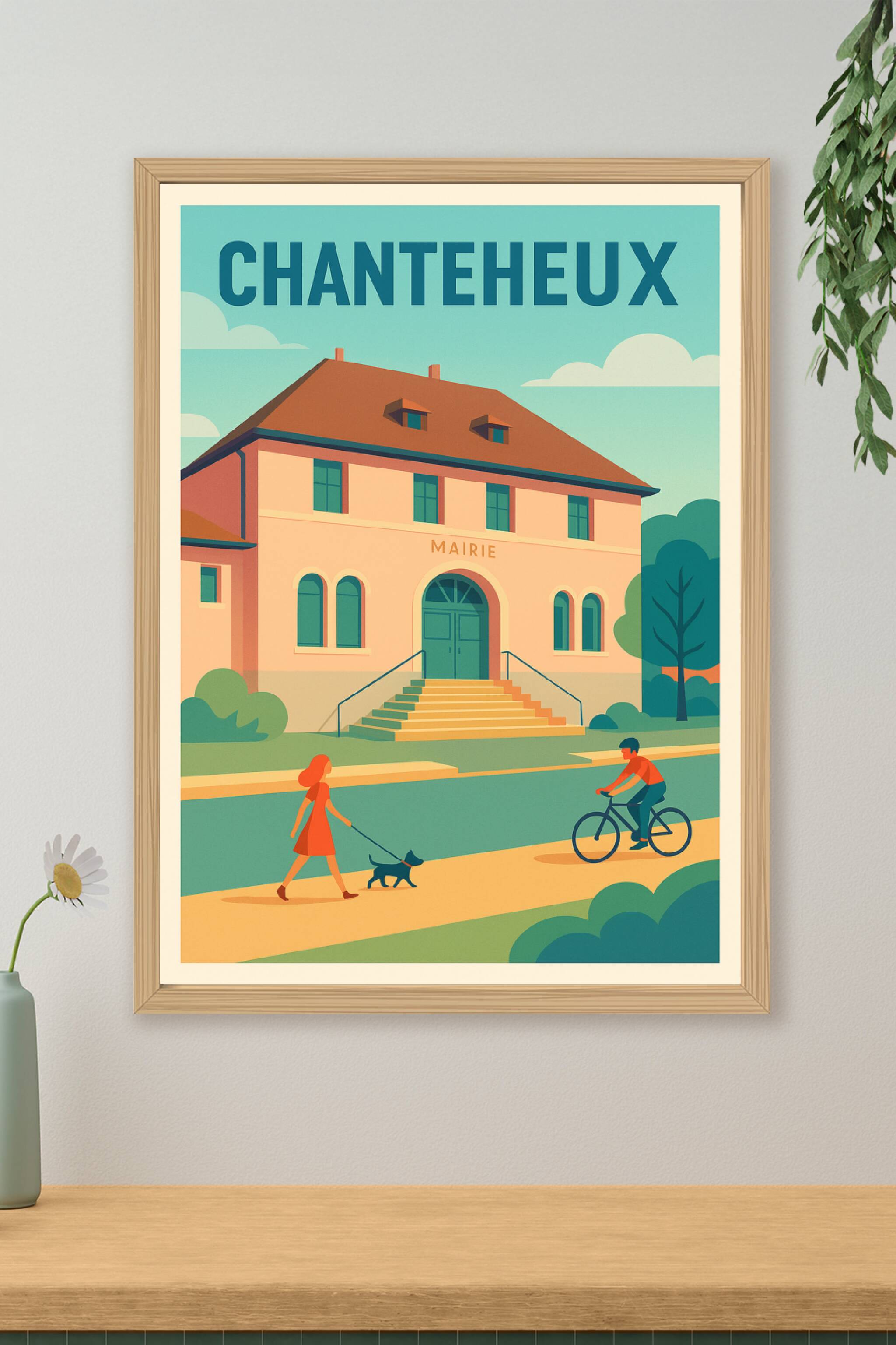 Affiche de Chanteheux - Charme paisible au cœur de la commune