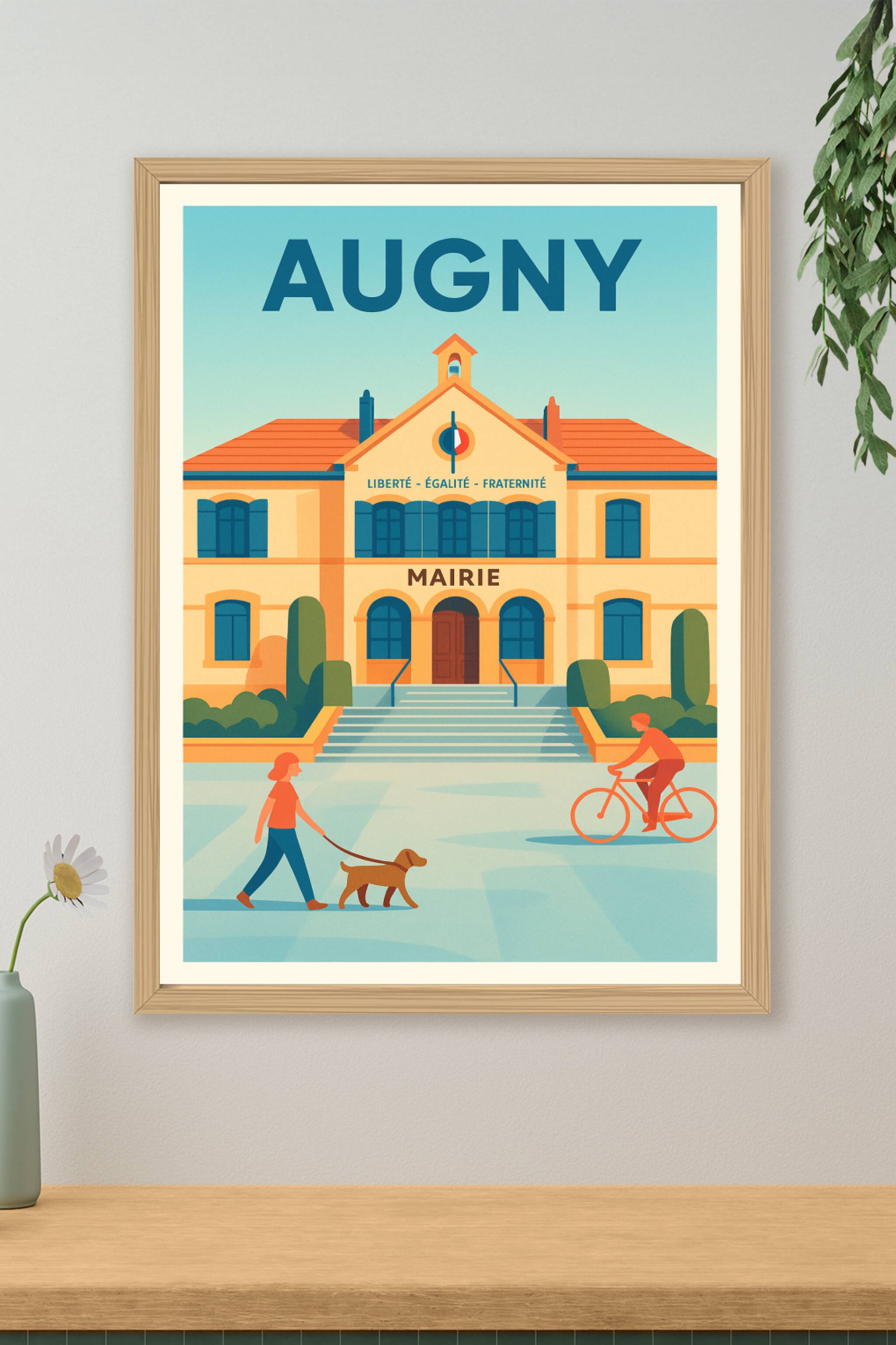 Affiche de Augny - Charme et sérénité au cœur de la mairie