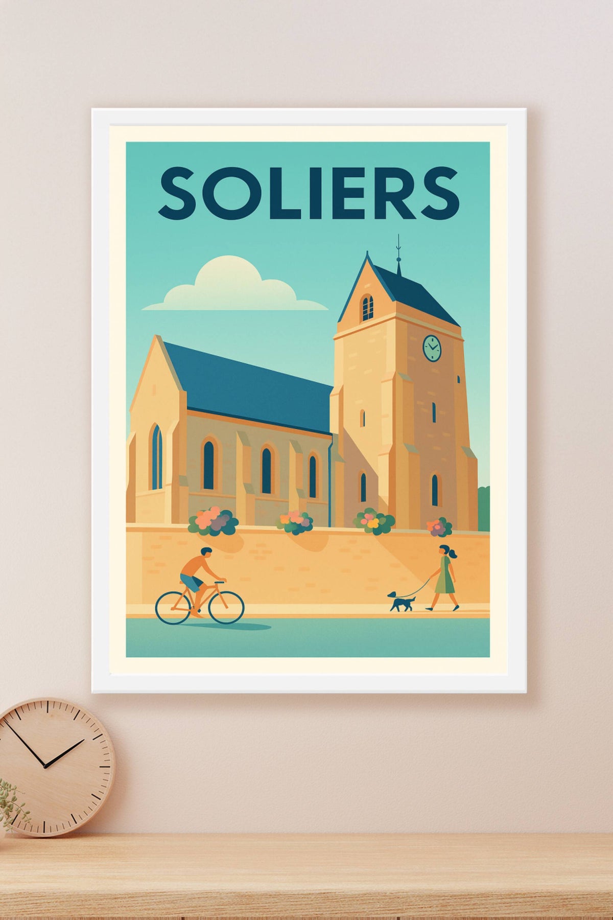 Affiche de Soliers - Charme et sérénité à chaque coin de rue