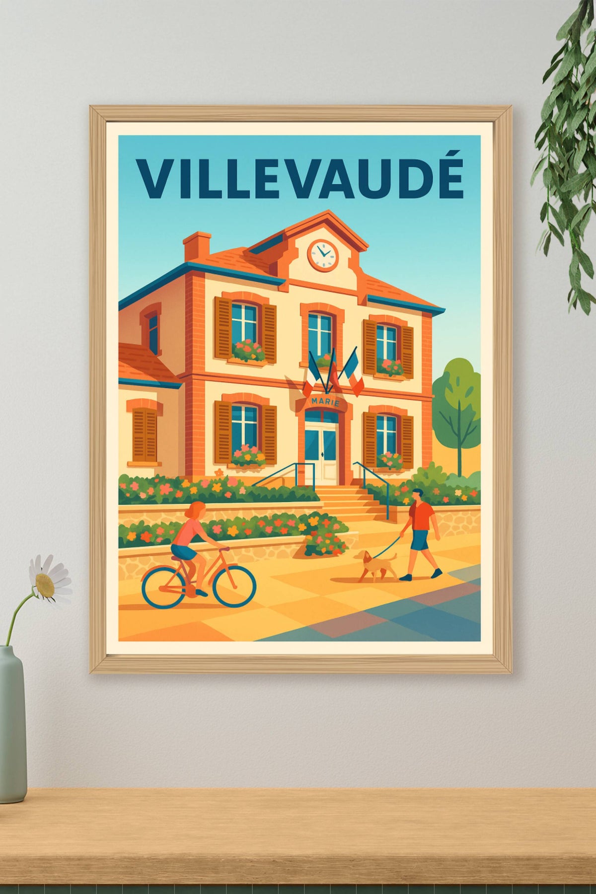 Affiche de Villevaudé - Charme et sérénité au cœur du village