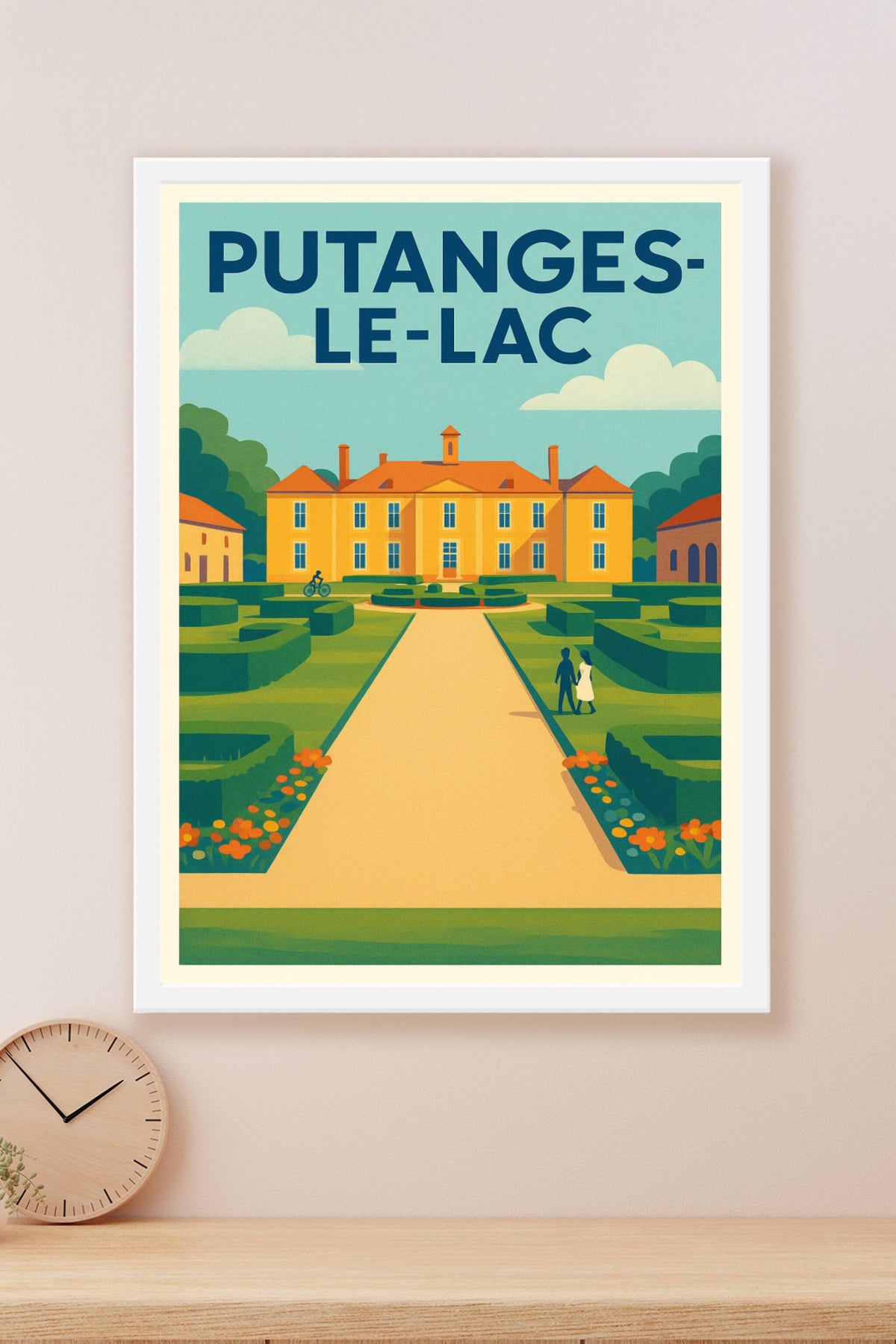 Affiche de Putanges-le-Lac - L'élégance paisible d'un manoir normand