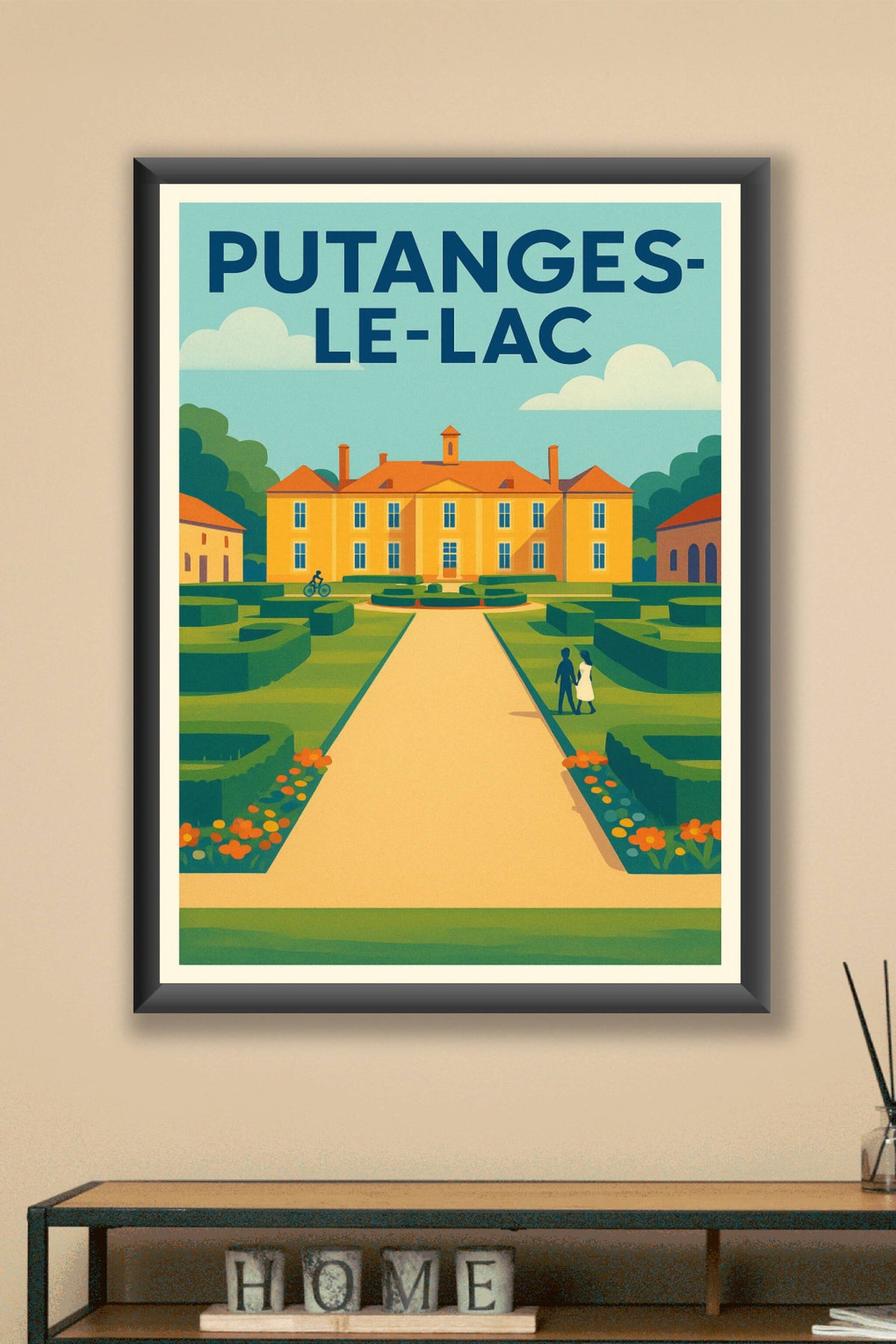Affiche de Putanges-le-Lac - L'élégance paisible d'un manoir normand