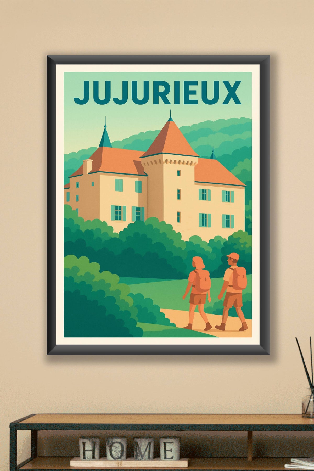 Affiche de Jujurieux - Escapade au cœur du patrimoine et de la nature
