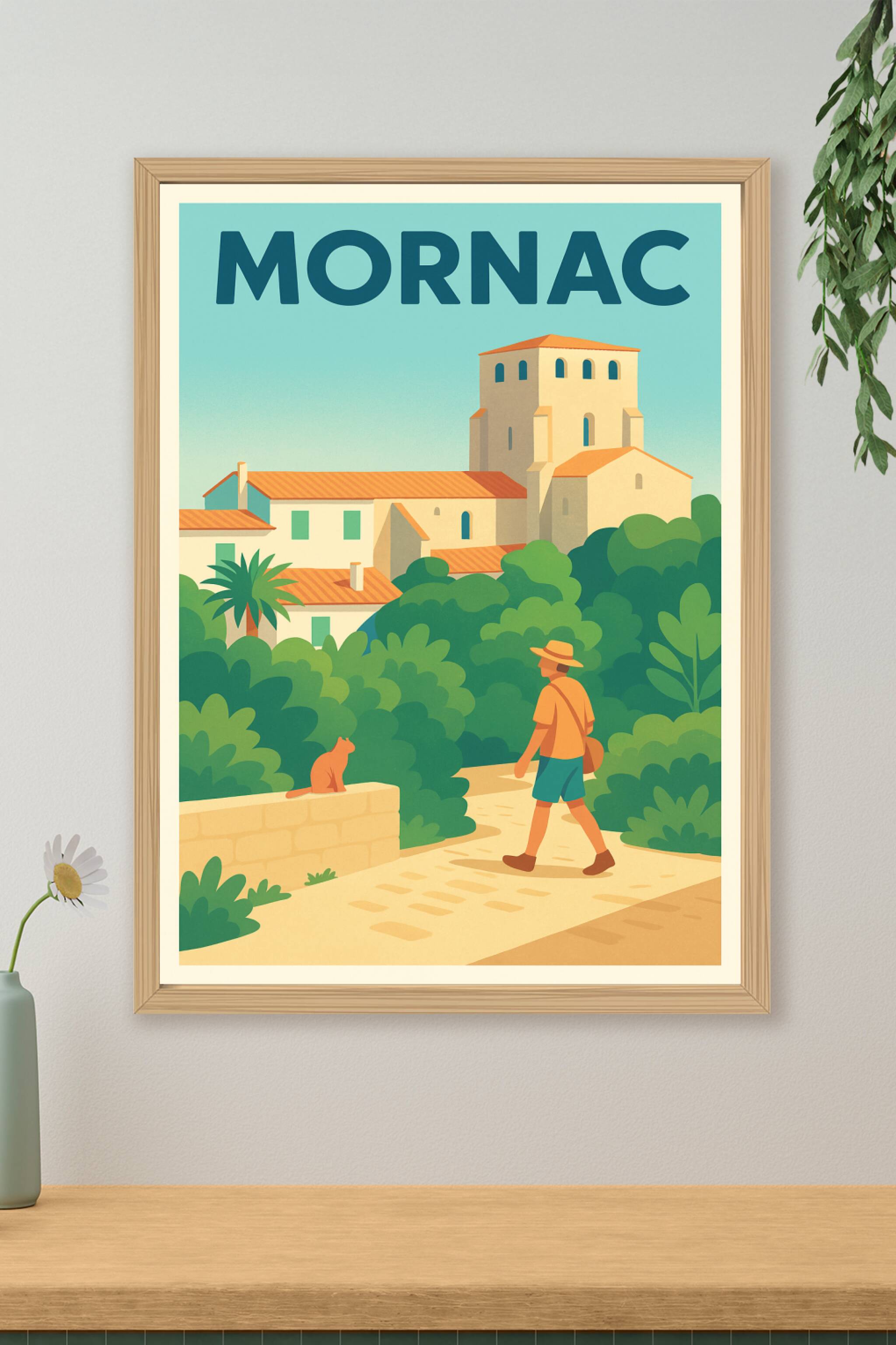 Affiche de Mornac - Balade paisible au cœur du village