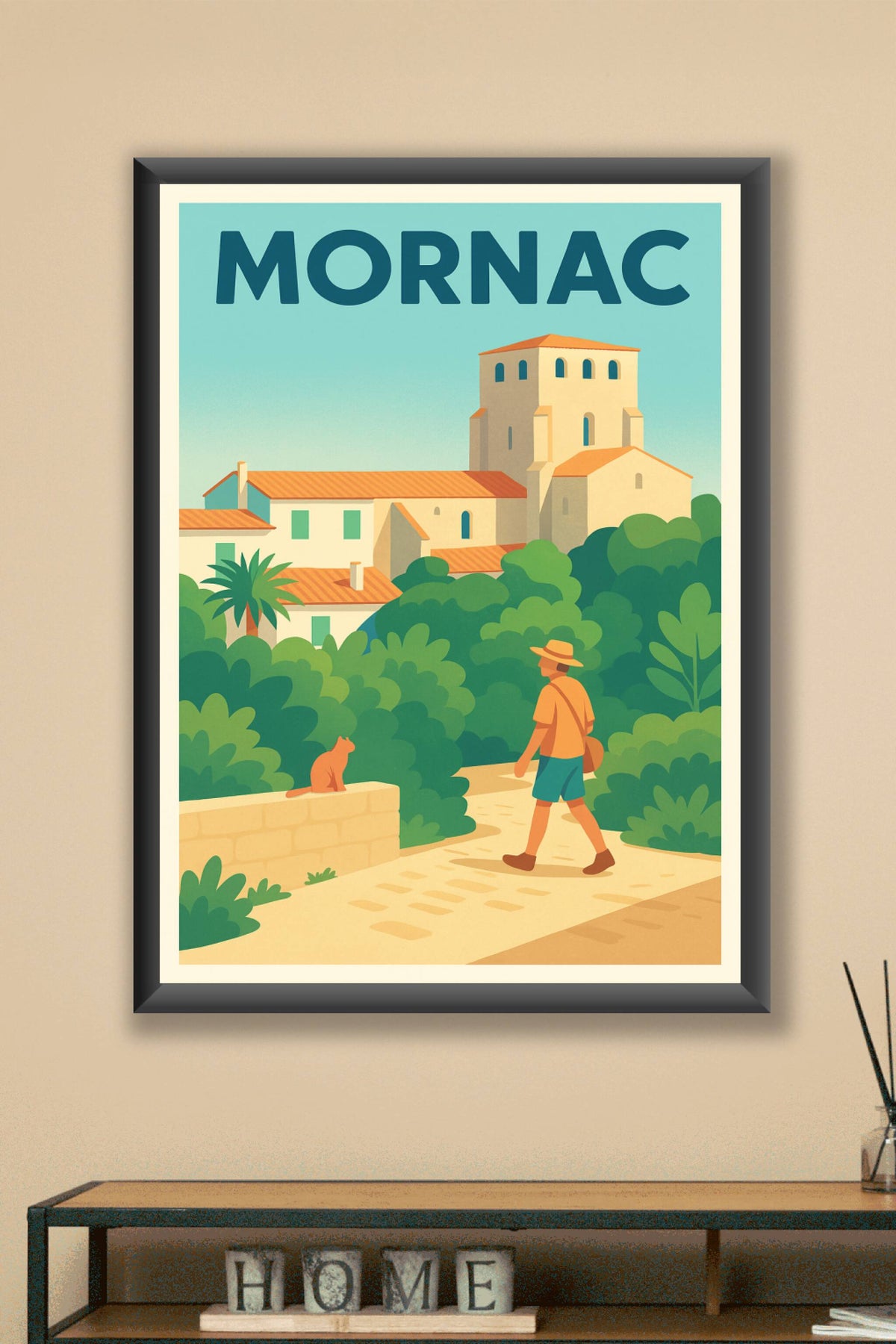 Affiche de Mornac - Balade paisible au cœur du village