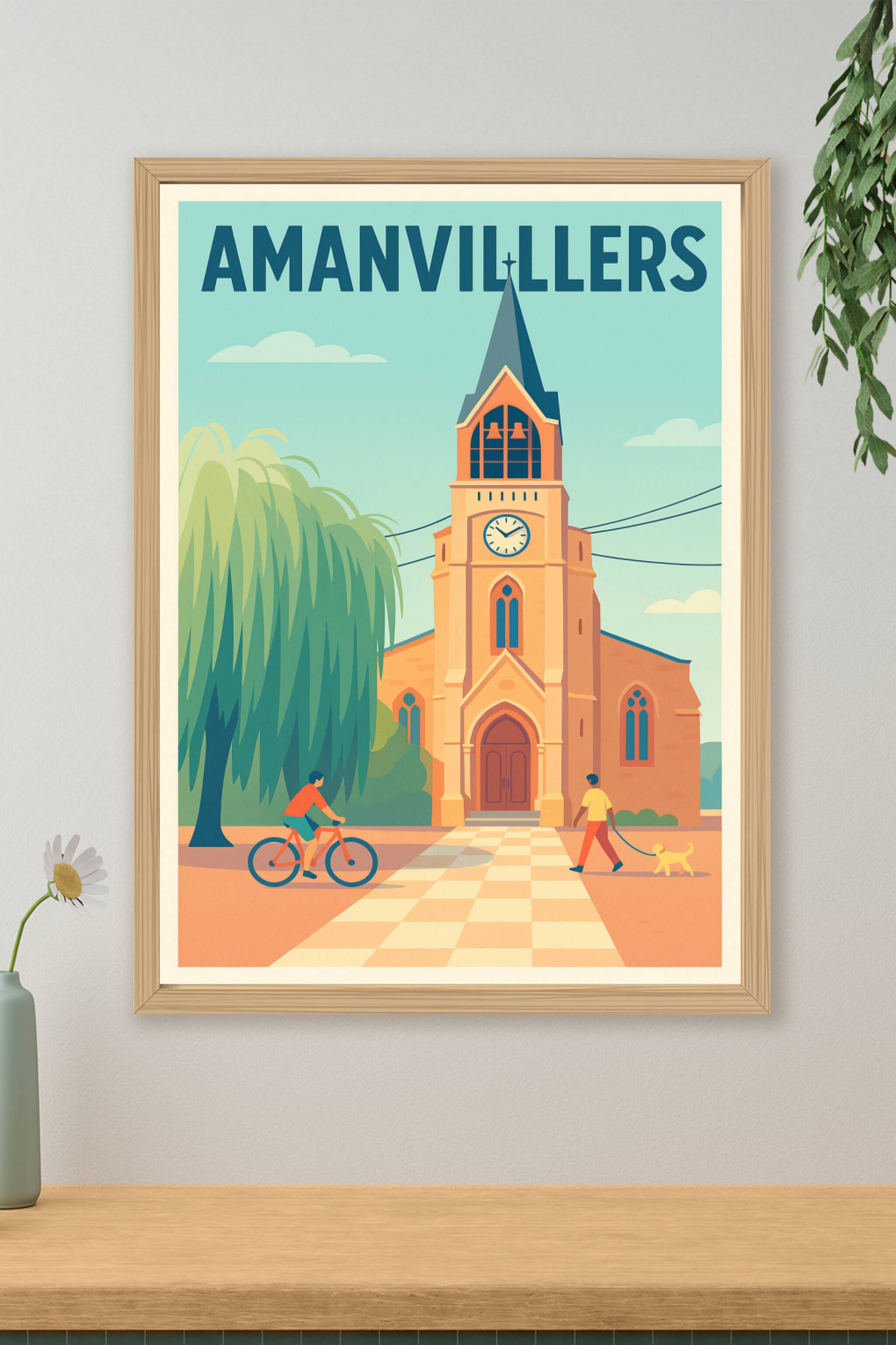 Affiche de Amanvillers - Charme et sérénité au cœur du village