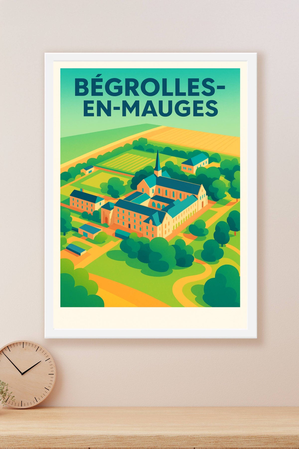 Affiche de Bégrolles-en-Mauges - Une escapade paisible au cœur de la nature