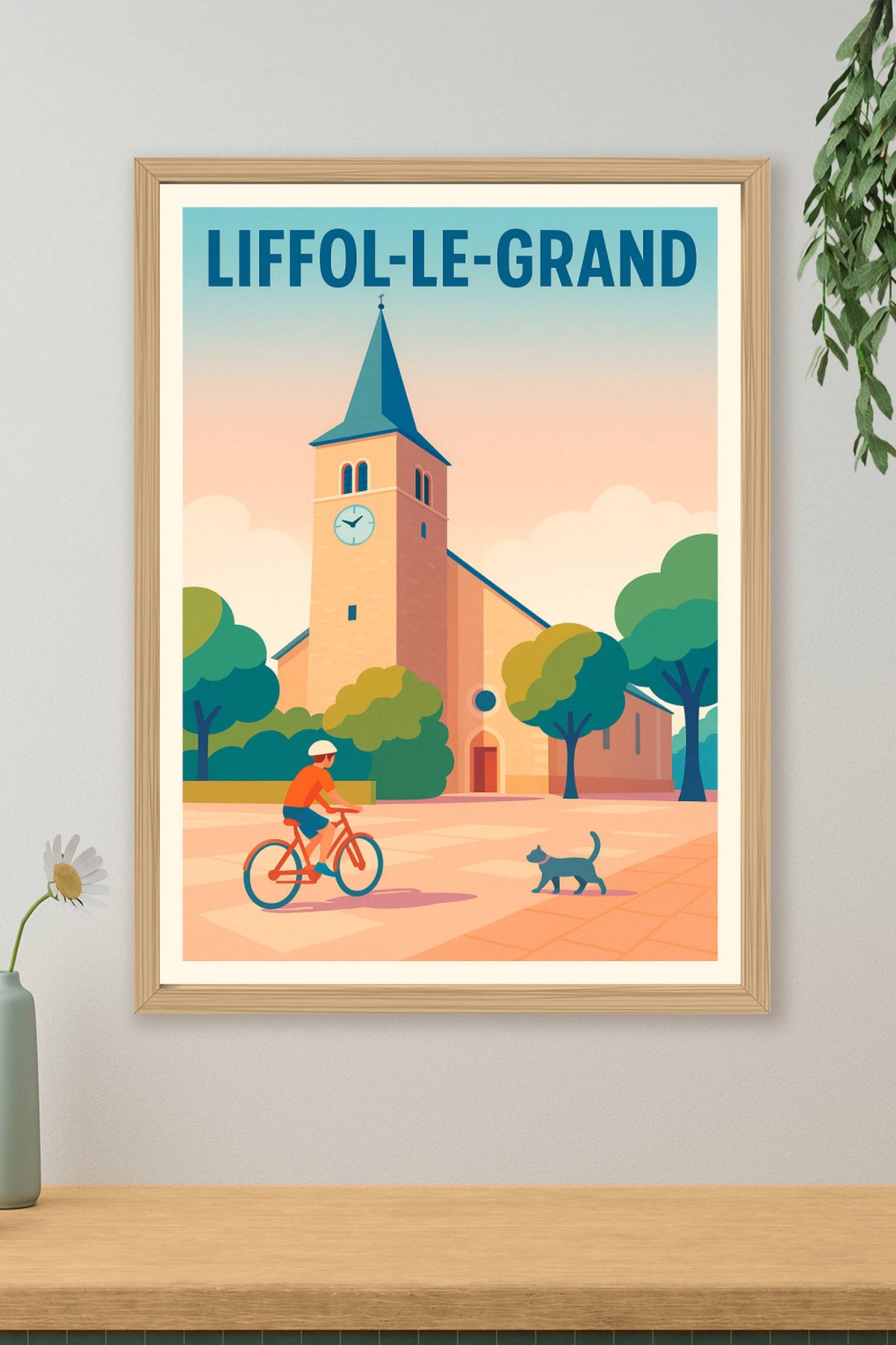 Affiche de Liffol-le-Grand - Charme et douceur d'une ville paisible