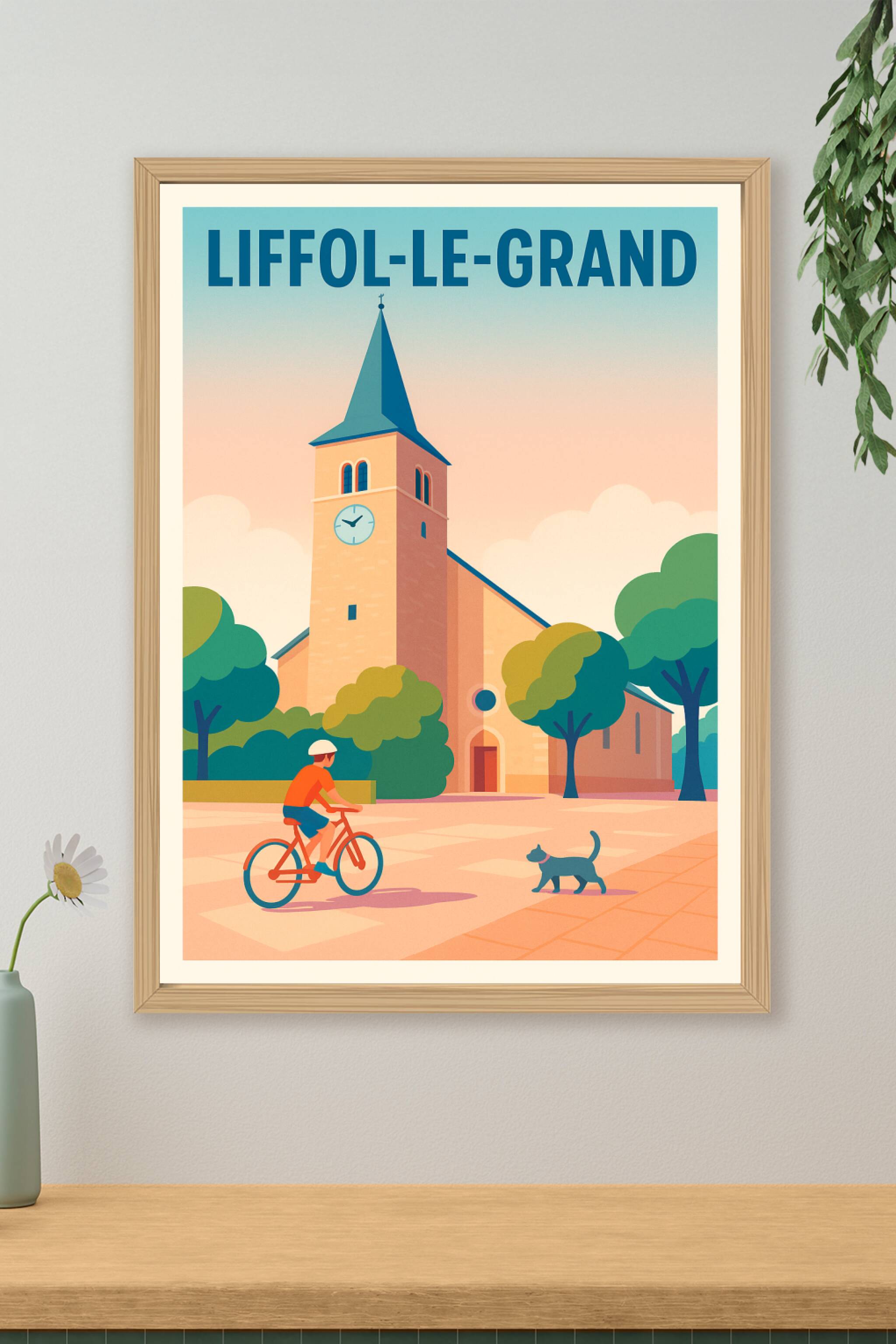 Affiche de Liffol-le-Grand - Charme et douceur d'une ville paisible