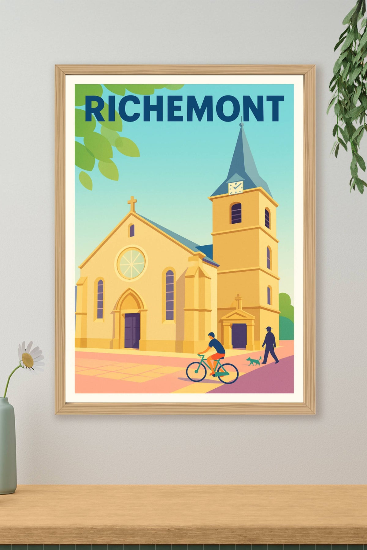 Affiche de Richemont - Charme et sérénité au cœur de la ville