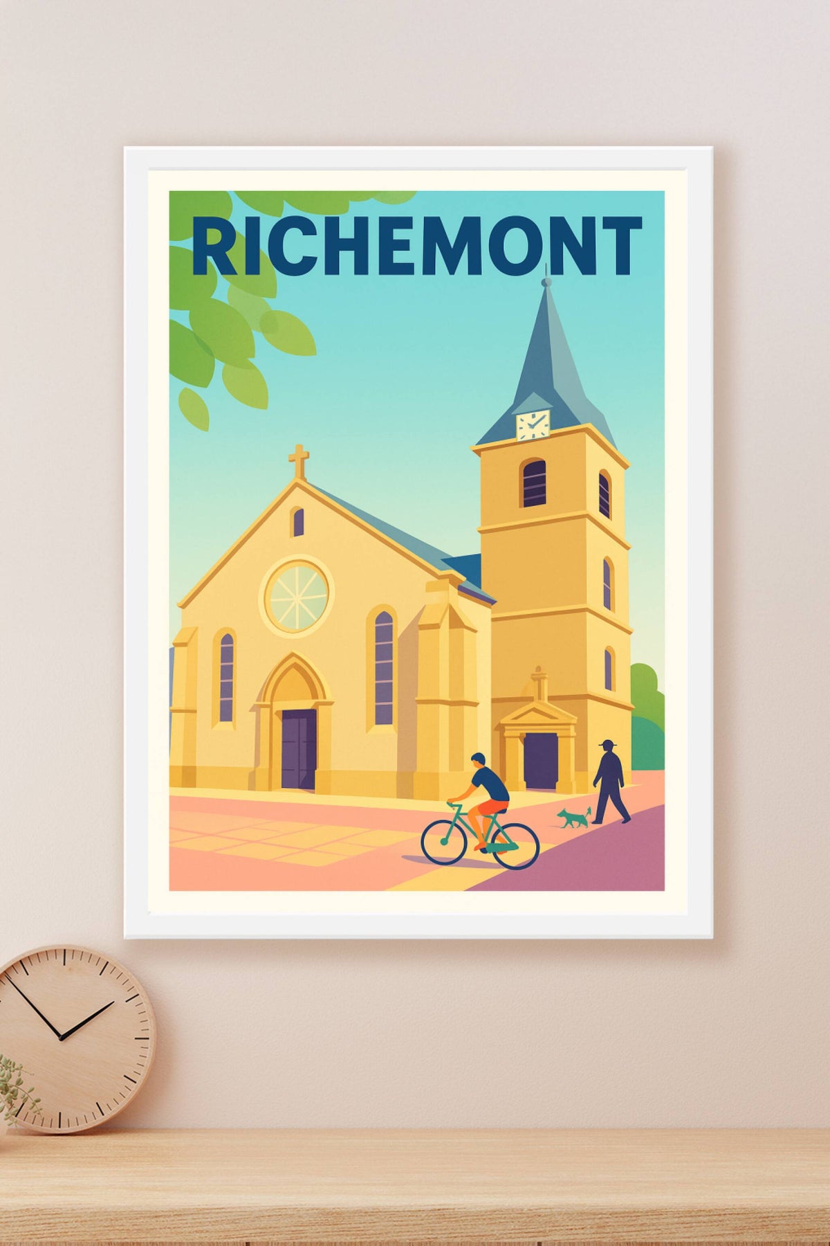 Affiche de Richemont - Charme et sérénité au cœur de la ville