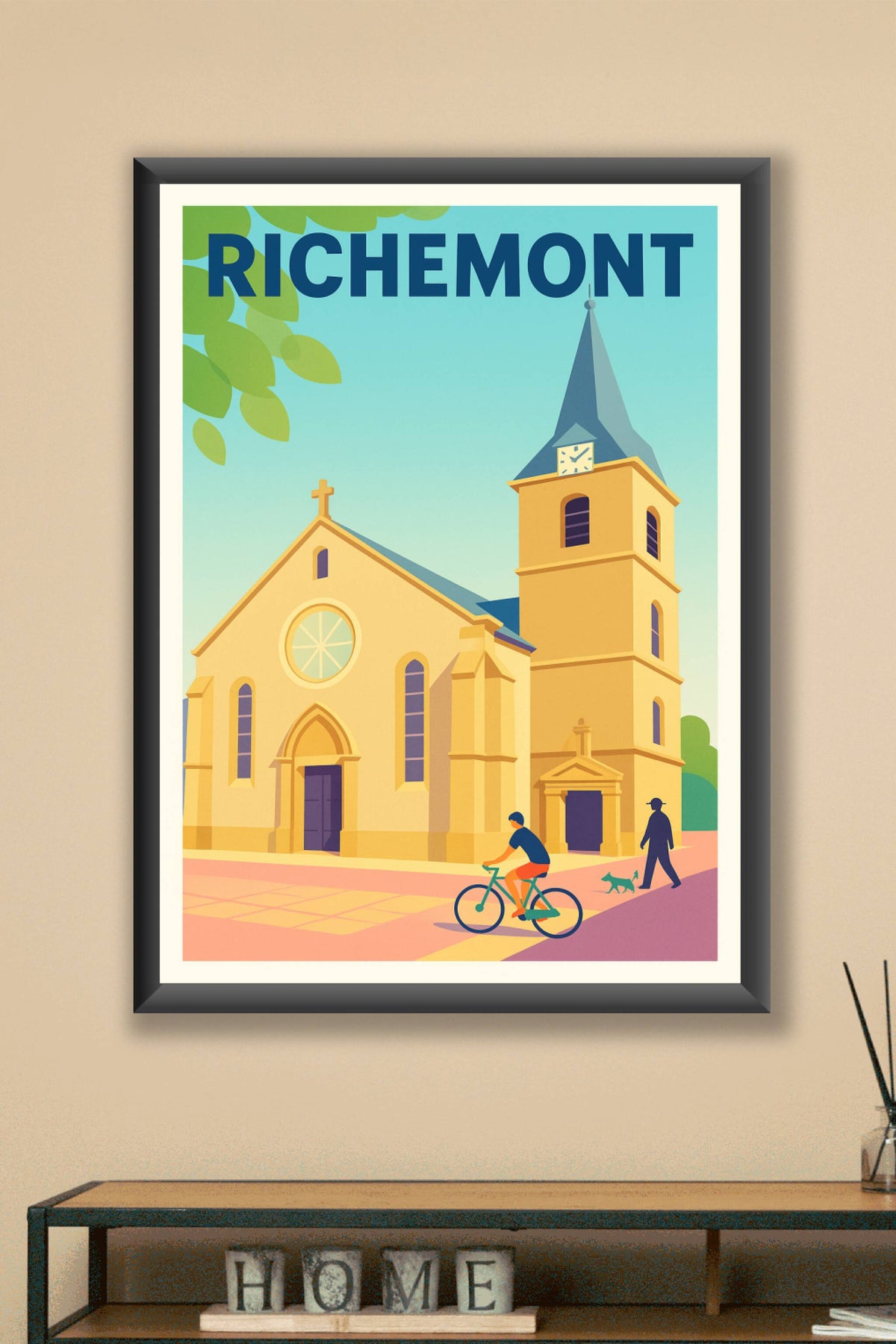 Affiche de Richemont - Charme et sérénité au cœur de la ville