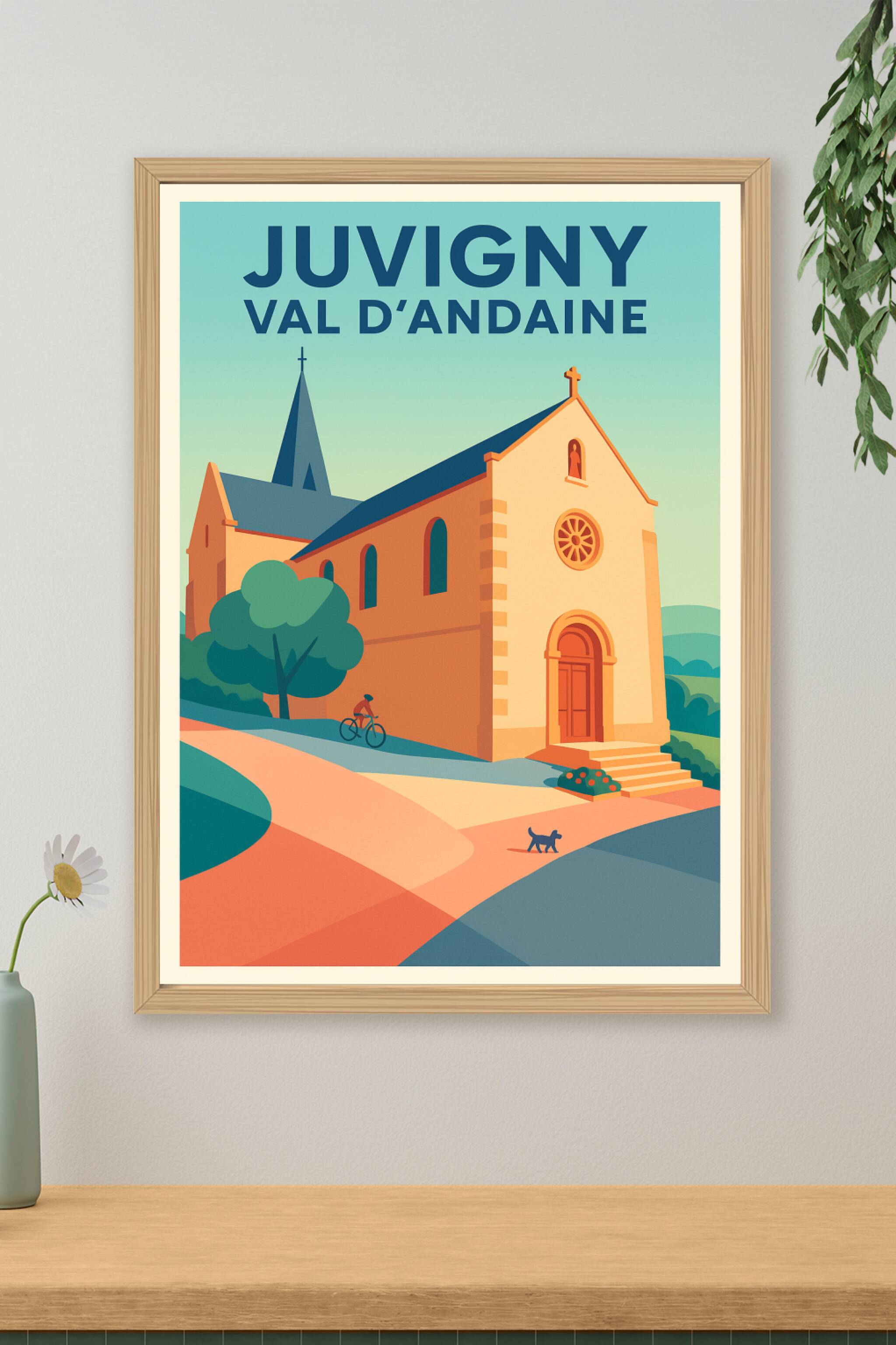 Affiche de Juvigny Val d'Andaine - Charme et sérénité au cœur de la Normandie