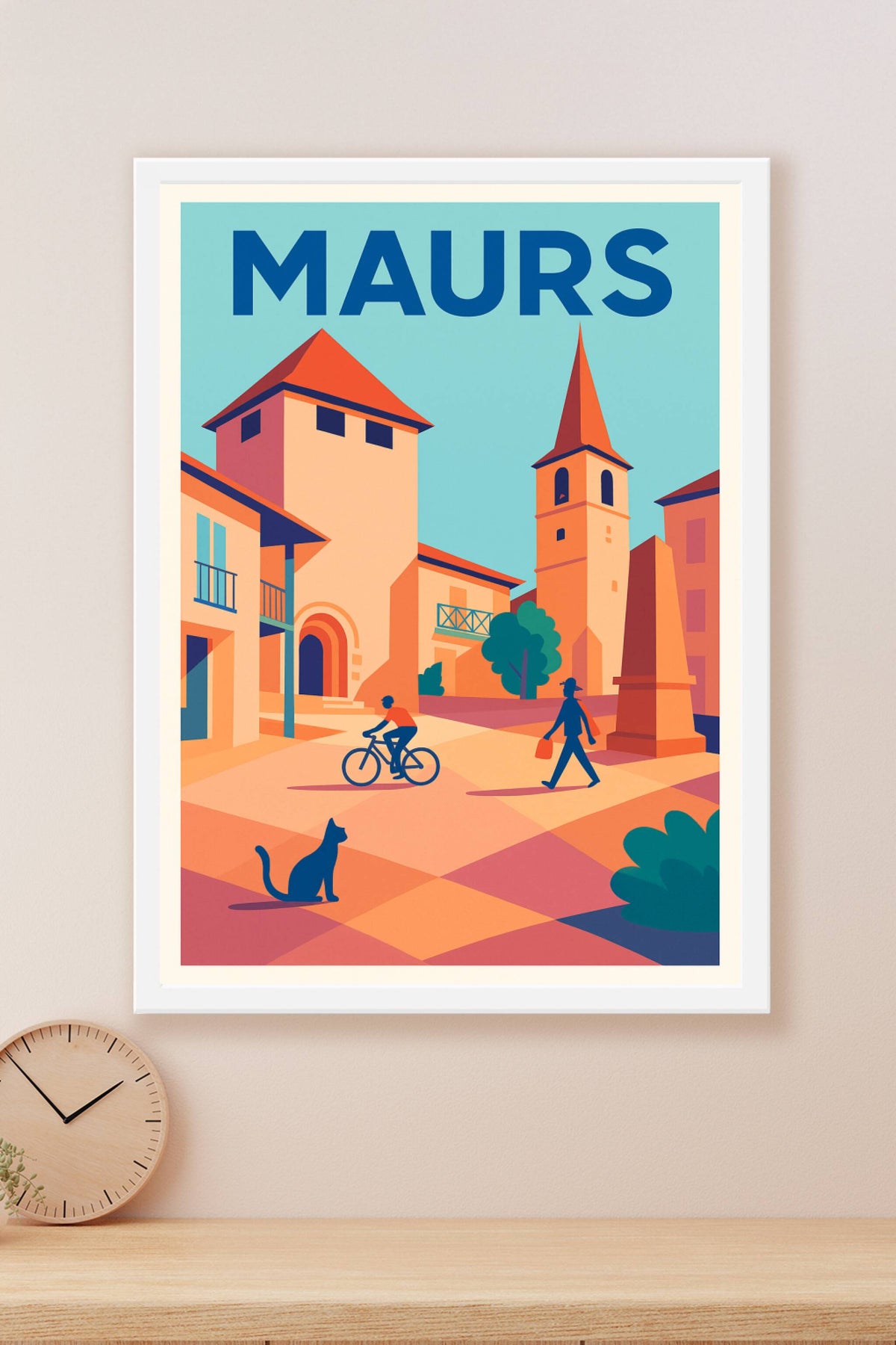 Affiche de Maurs - Une ambiance chaleureuse en cœur de village