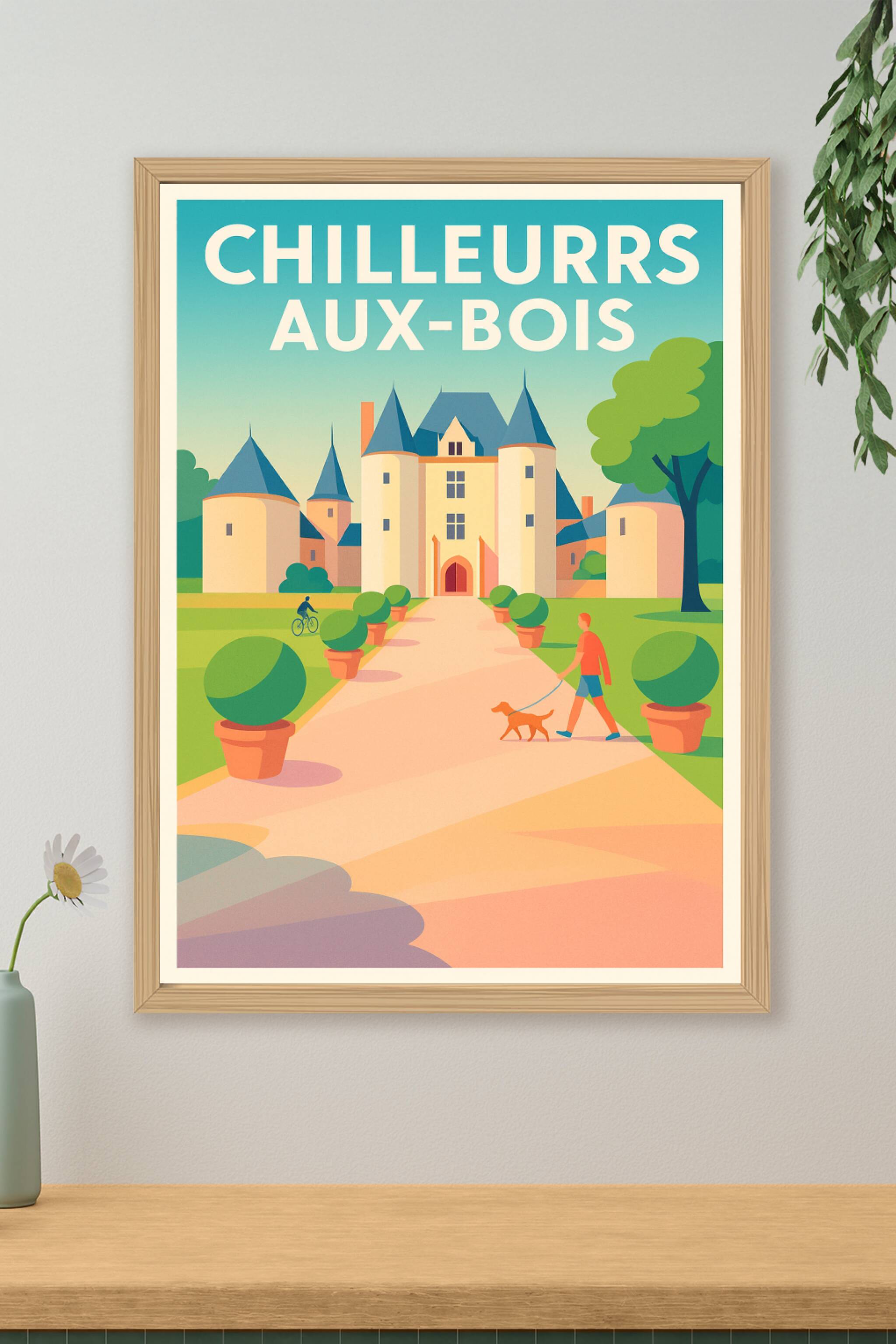 Affiche de Chilleurs-aux-Bois - Charme authentique en pleine nature