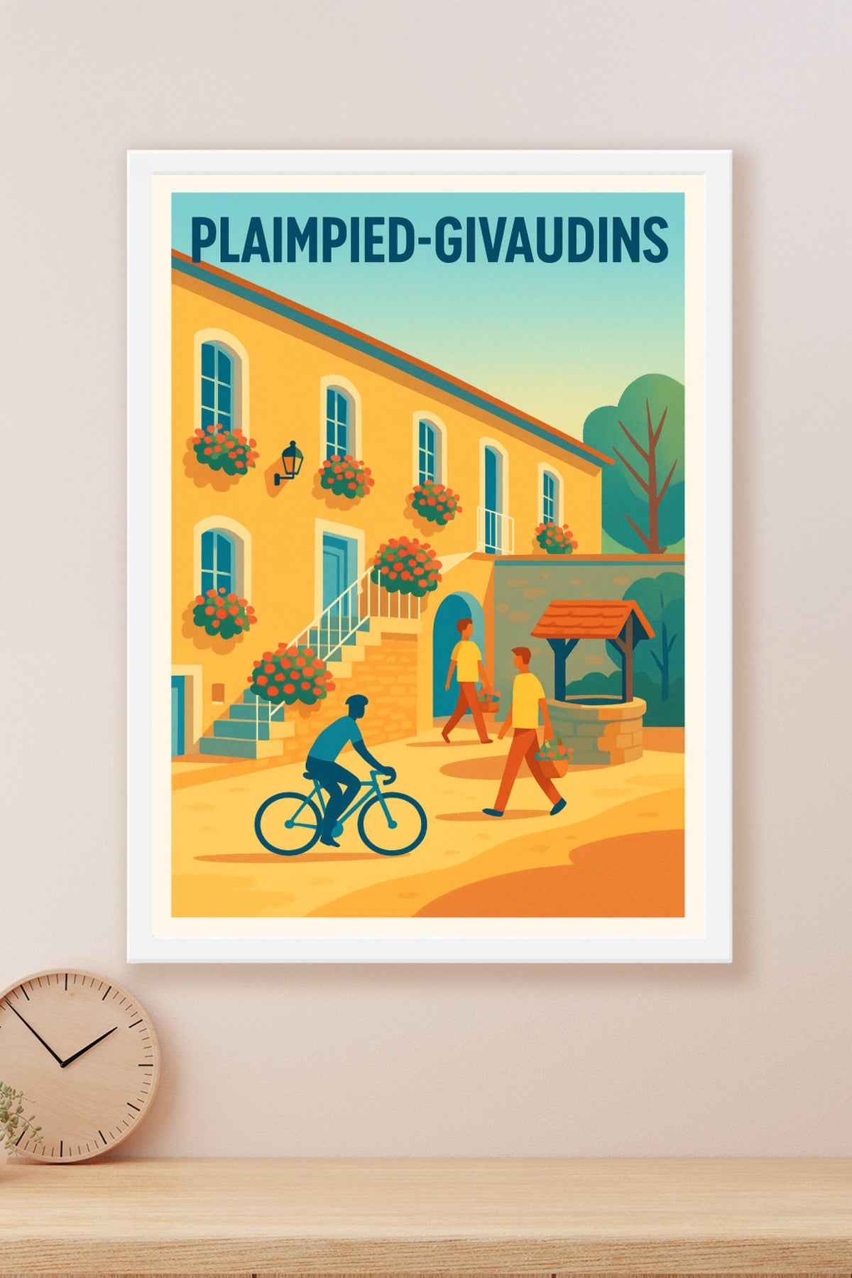 Affiche de Plaimpied-Givaudins - Charme et Douceur de Vivre