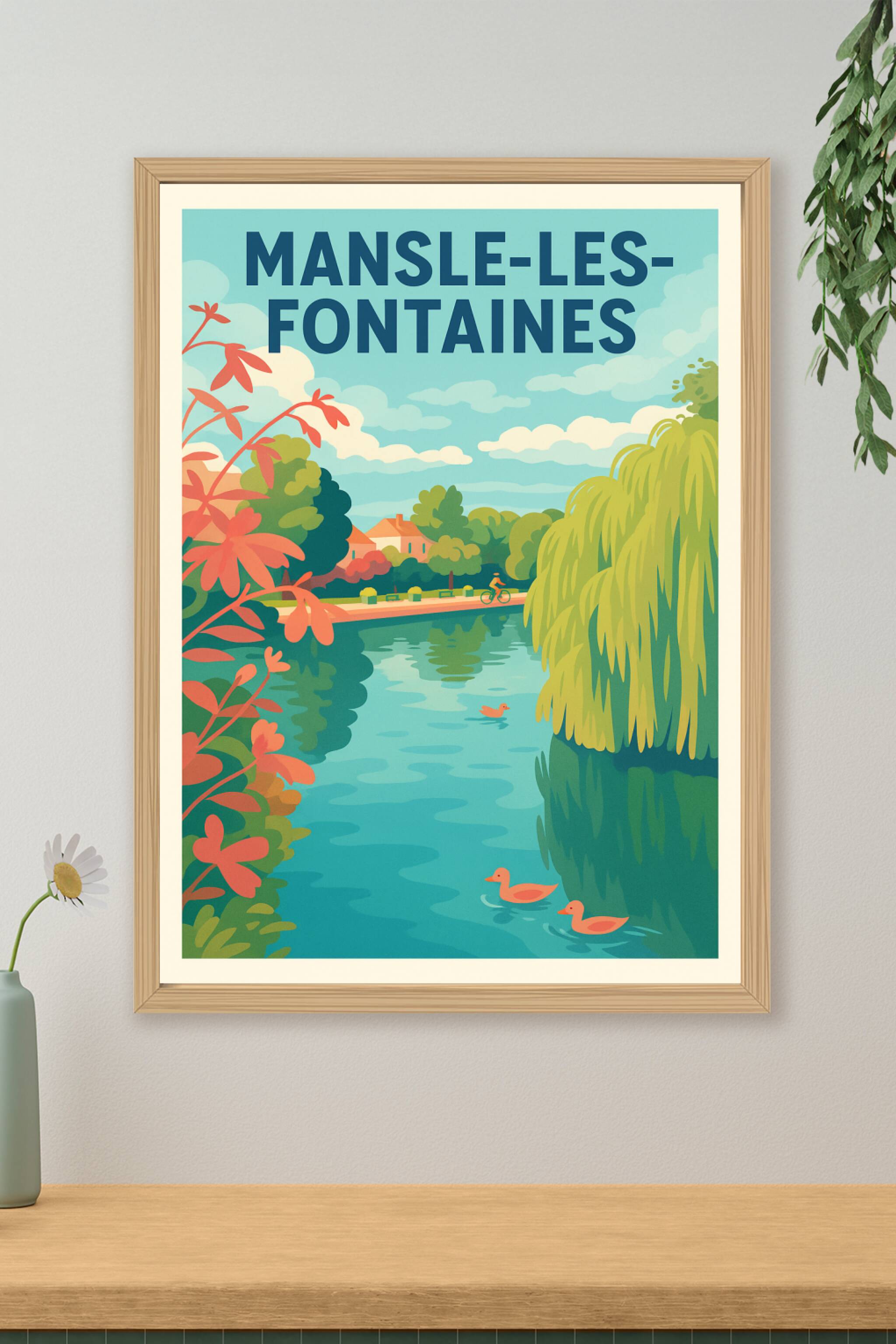 Affiche de Mansle-les-Fontaines - Évasion bucolique au fil de l'eau