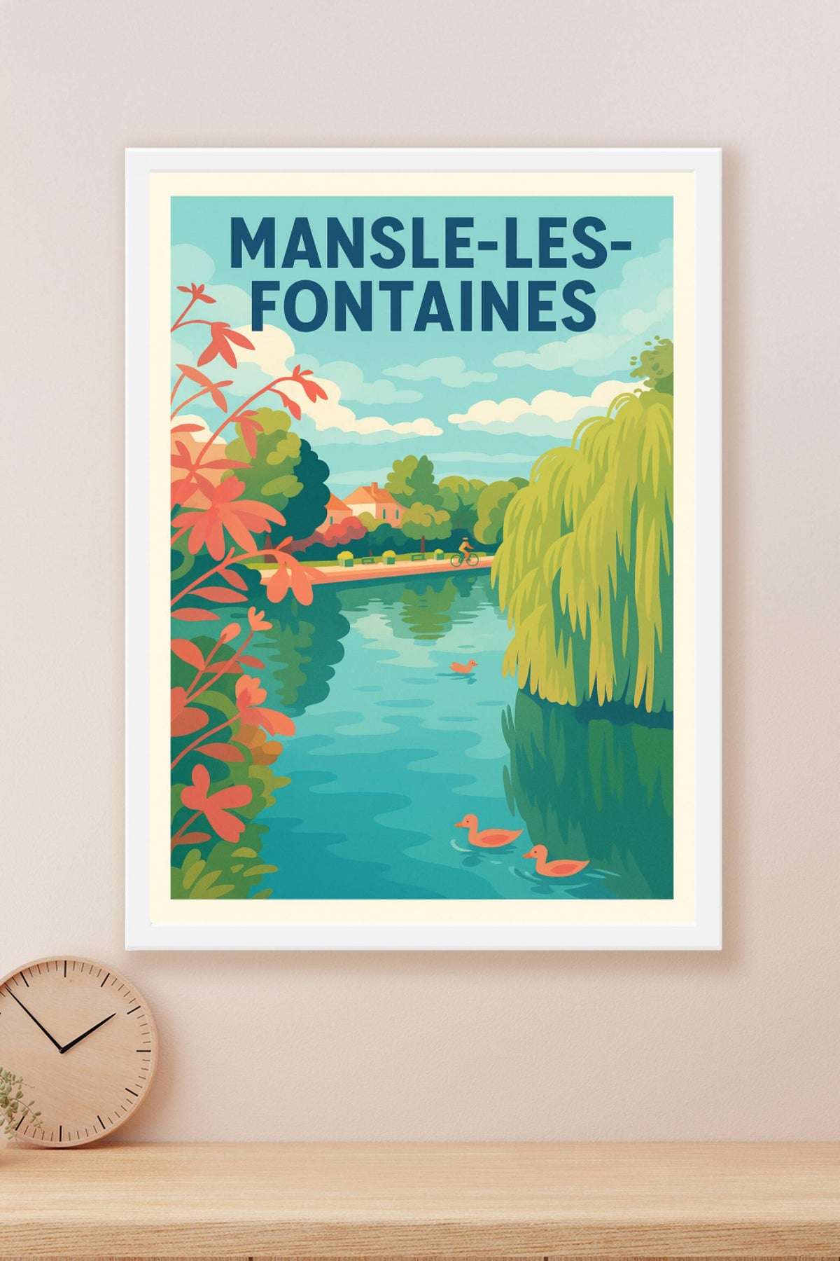 Affiche de Mansle-les-Fontaines - Évasion bucolique au fil de l'eau