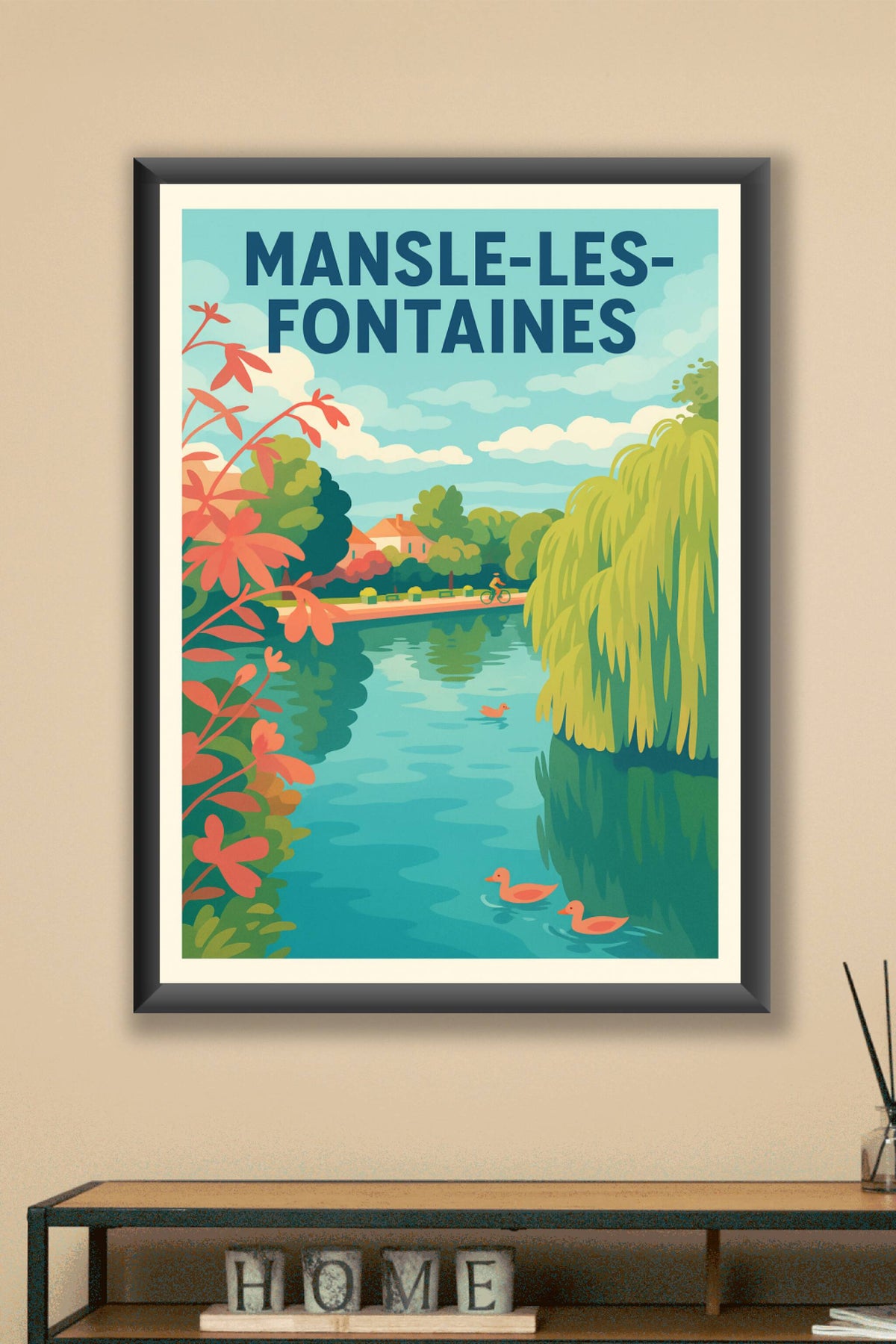 Affiche de Mansle-les-Fontaines - Évasion bucolique au fil de l'eau