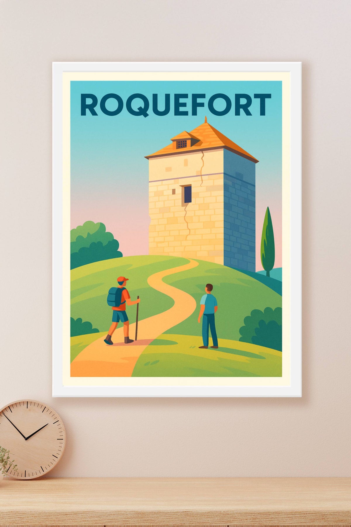 Affiche de Roquefort - Promenade au cœur de l'histoire