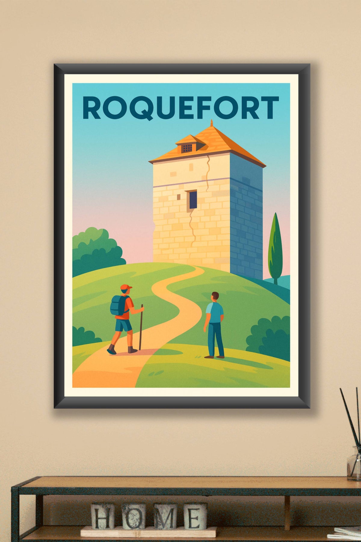 Affiche de Roquefort - Promenade au cœur de l'histoire