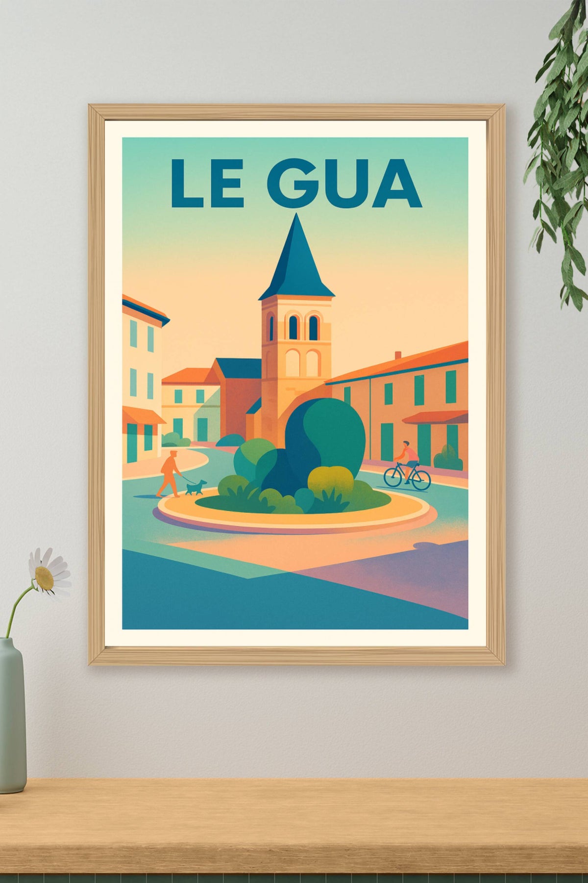 Affiche de Le Gua - Charme et sérénité au cœur du village