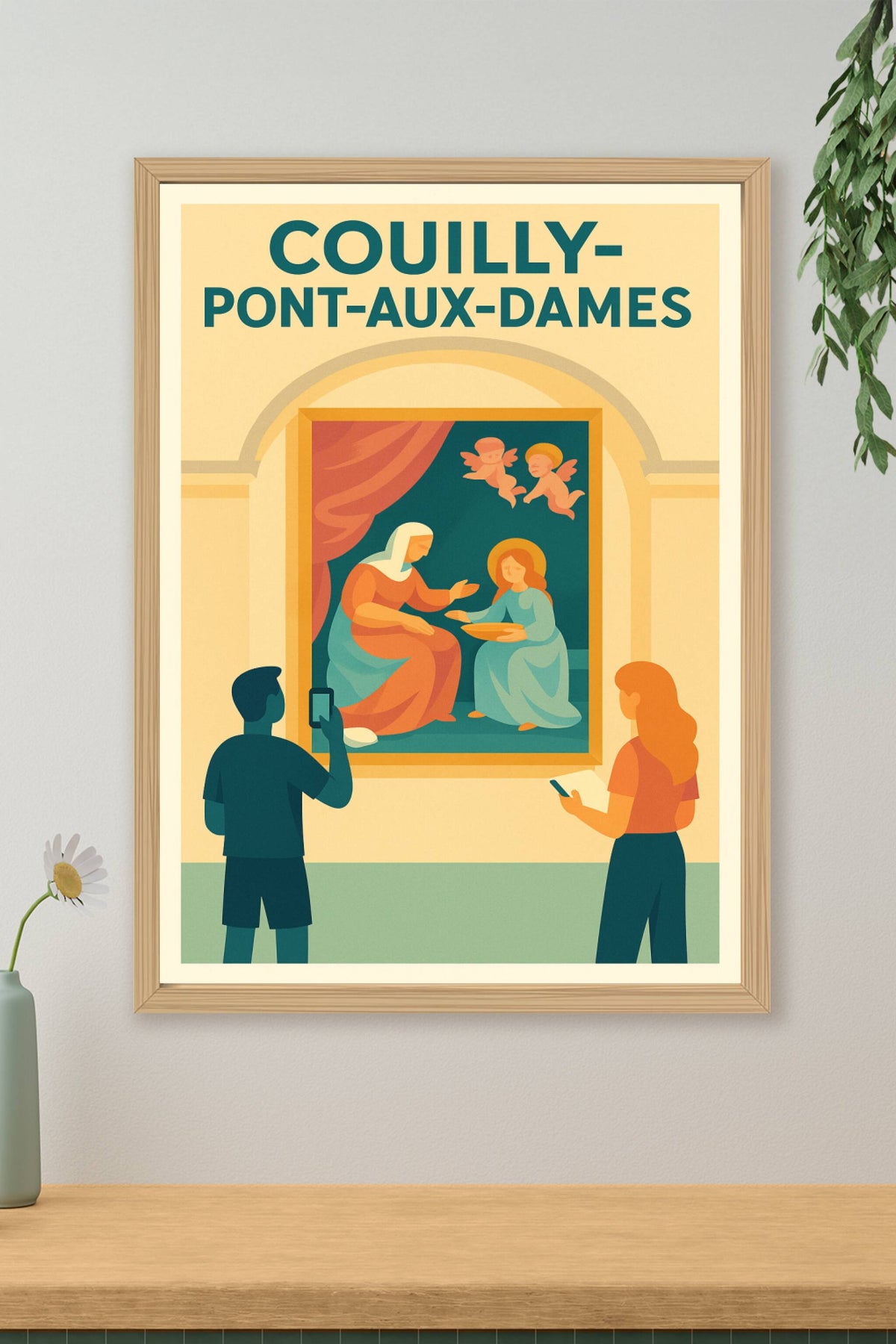 Affiche de Couilly-Pont-aux-Dames - L'art à portée de main
