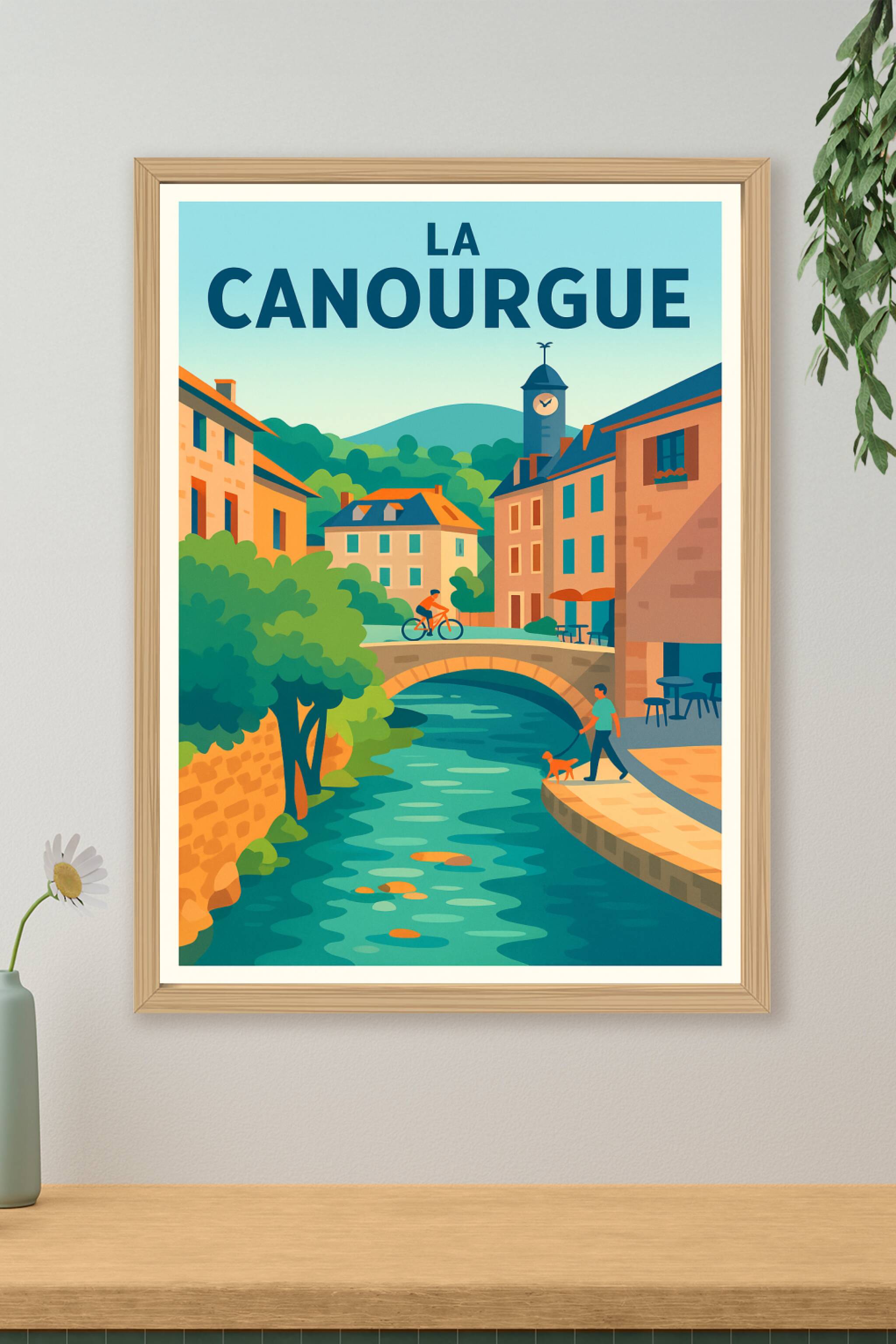 Affiche de La Canourgue - Charme et sérénité au cœur de la nature
