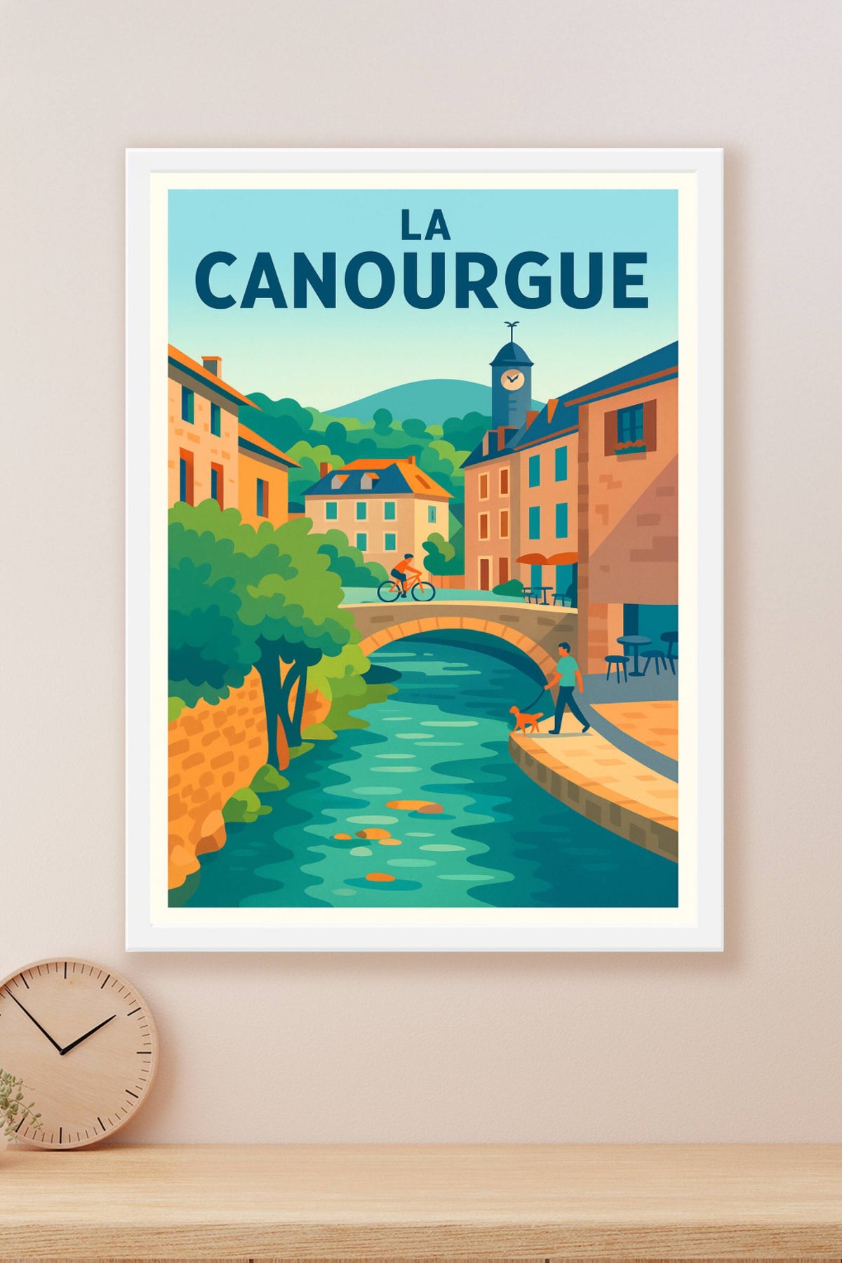 Affiche de La Canourgue - Charme et sérénité au cœur de la nature