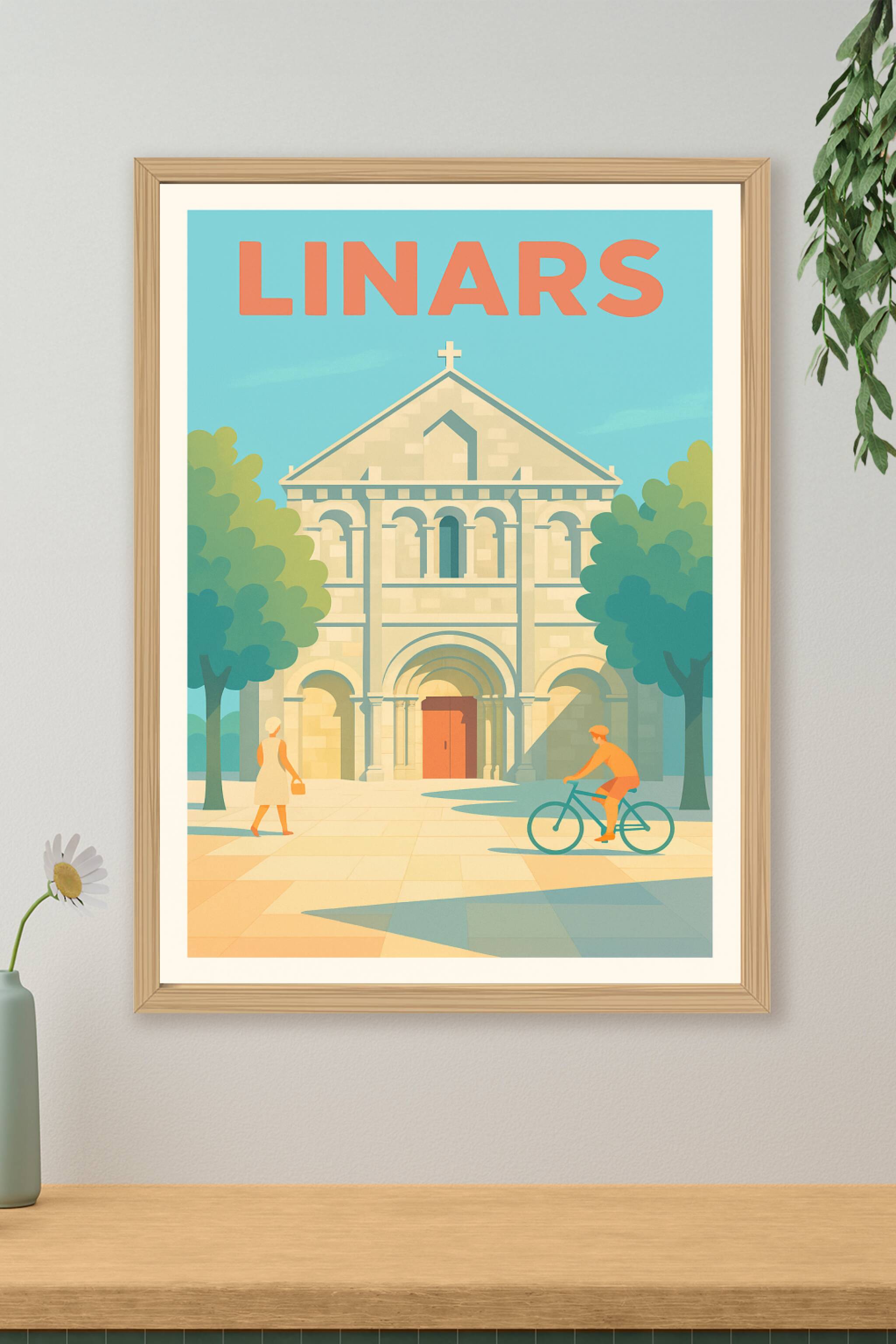 Affiche de Linars - Charme et sérénité en pleine lumière