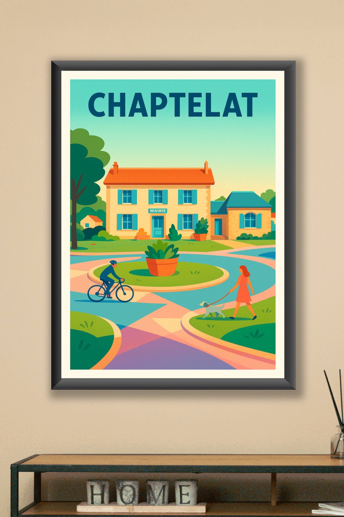 Affiche de Chaptelat - Charme et sérénité au cœur du village