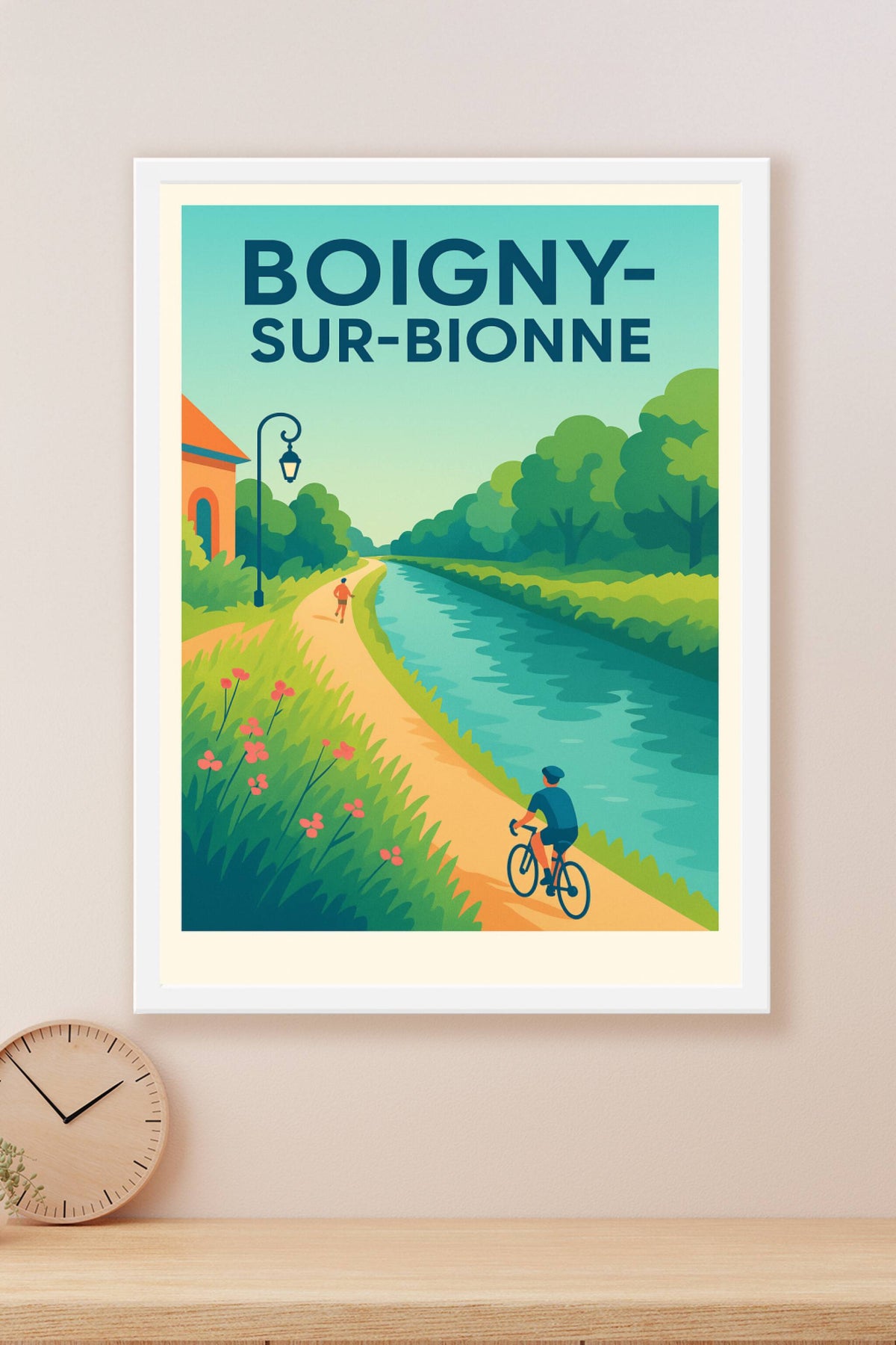 Affiche de Boigny-sur-Bionne - Promenade paisible au bord de l'eau
