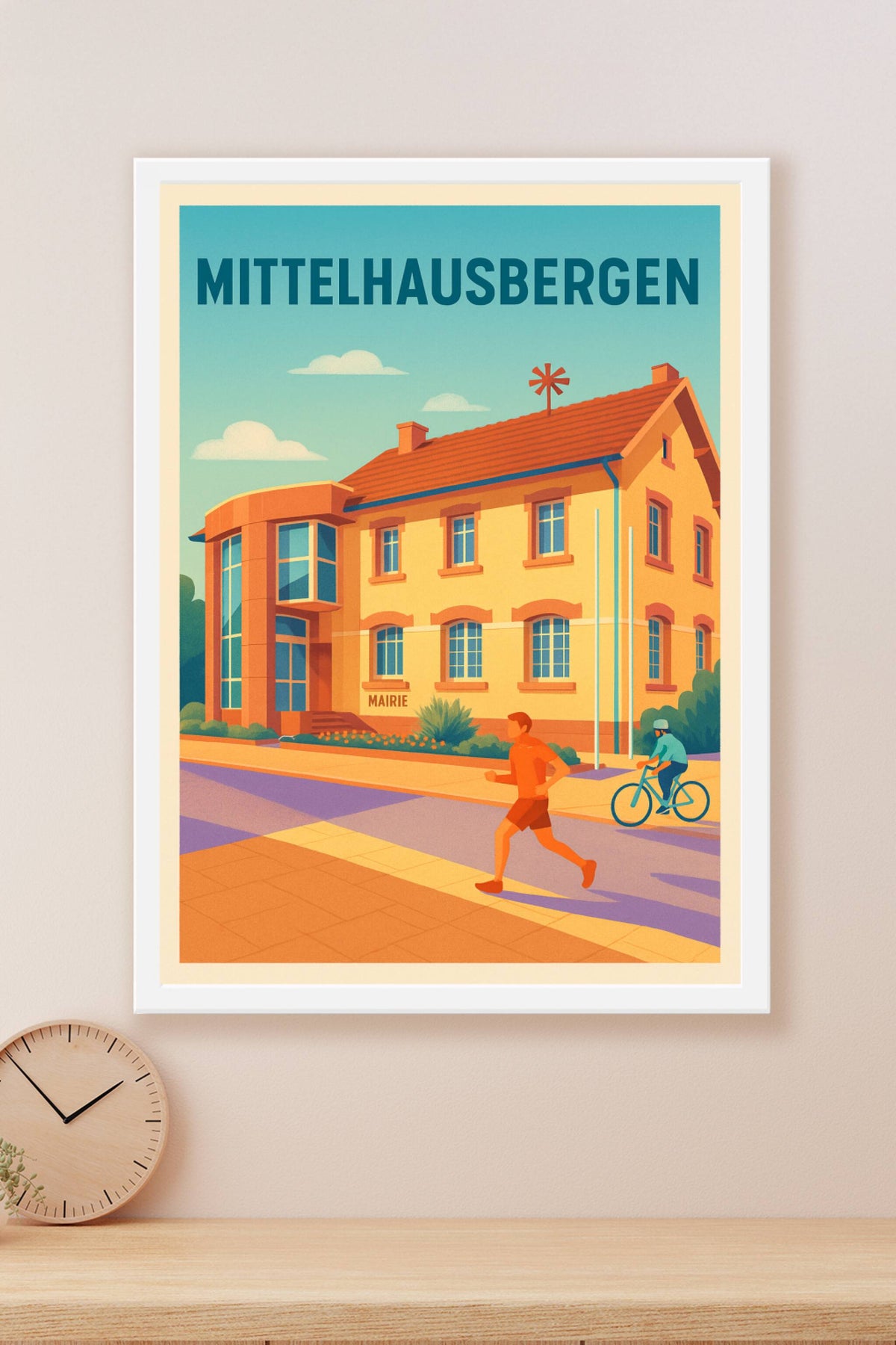 Affiche de Mittelhausbergen - Charme et vie active au cœur de la ville