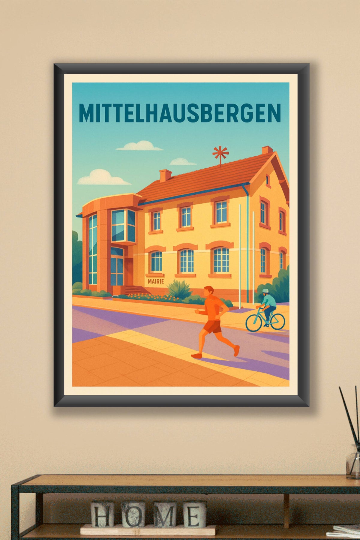 Affiche de Mittelhausbergen - Charme et vie active au cœur de la ville