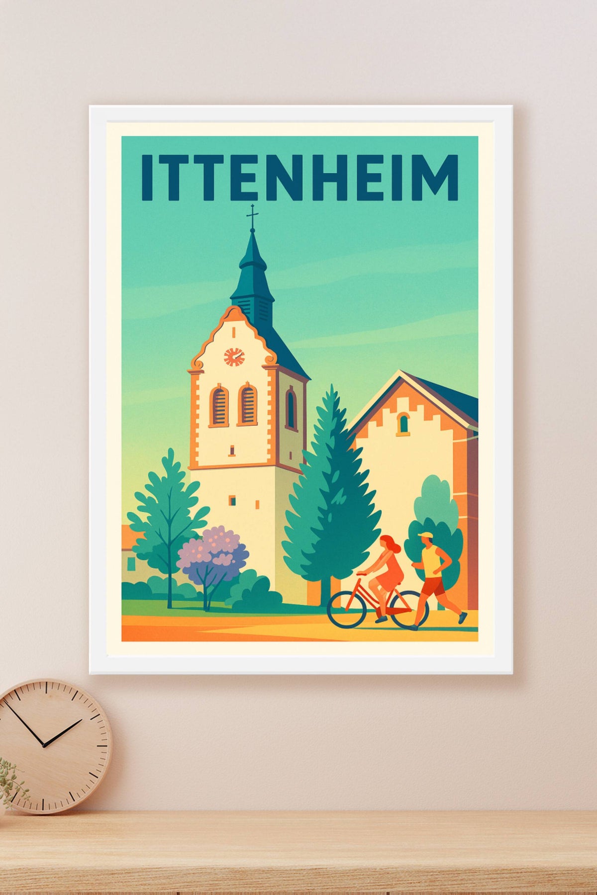 Affiche de Ittenheim - Harmonie et douceur au cœur de la ville