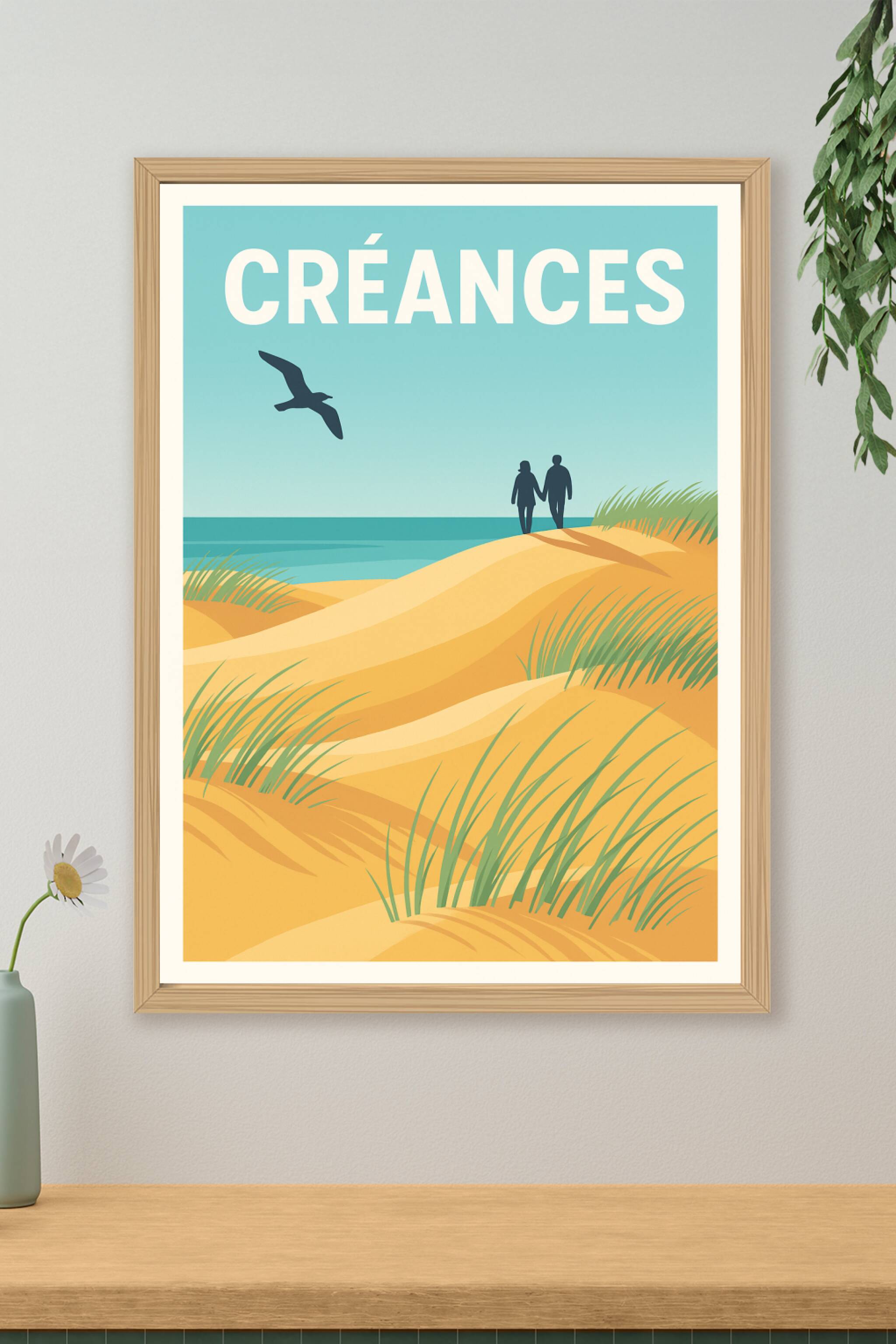 Affiche de Créances - Évasion et douceur en bord de mer