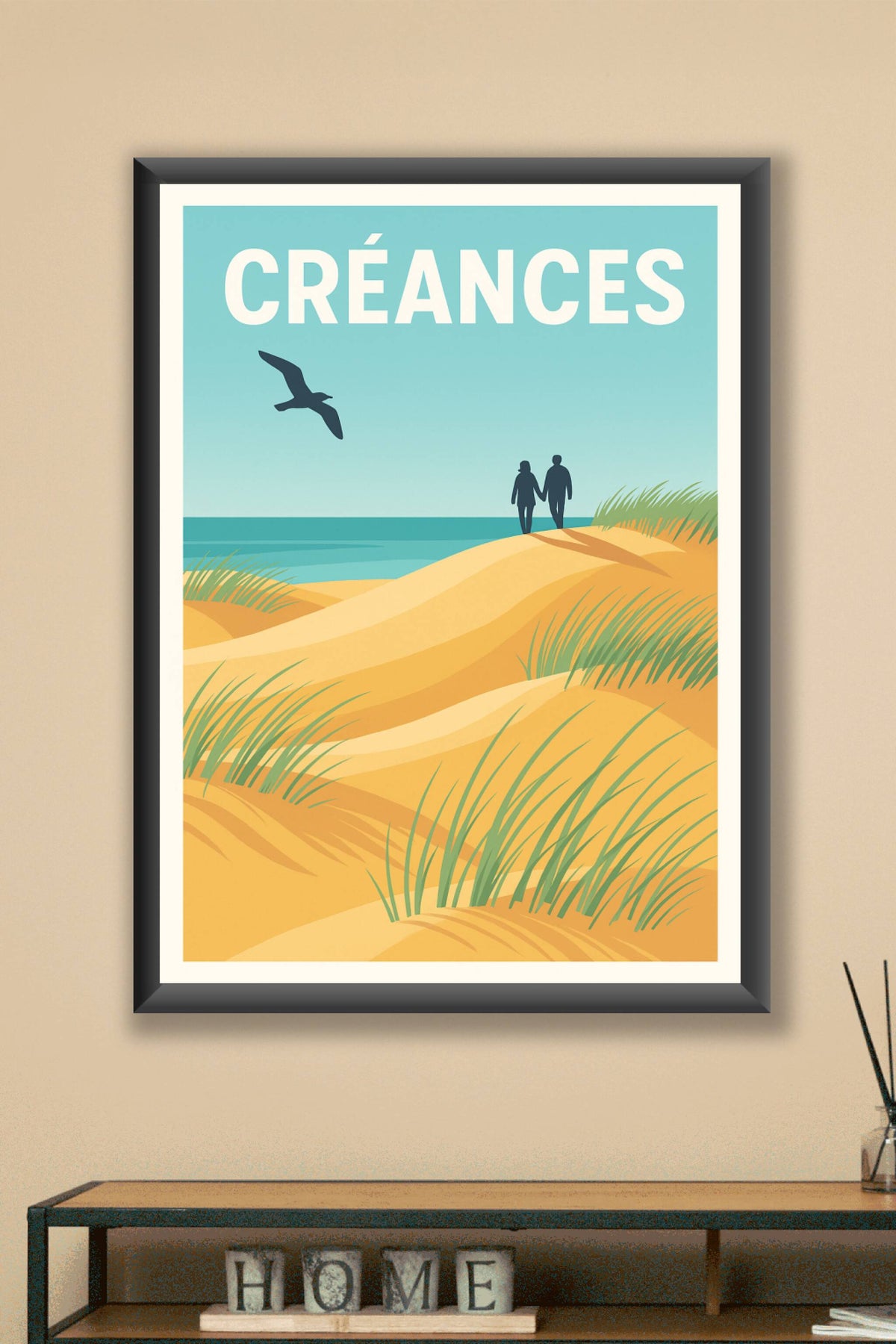 Affiche de Créances - Évasion et douceur en bord de mer