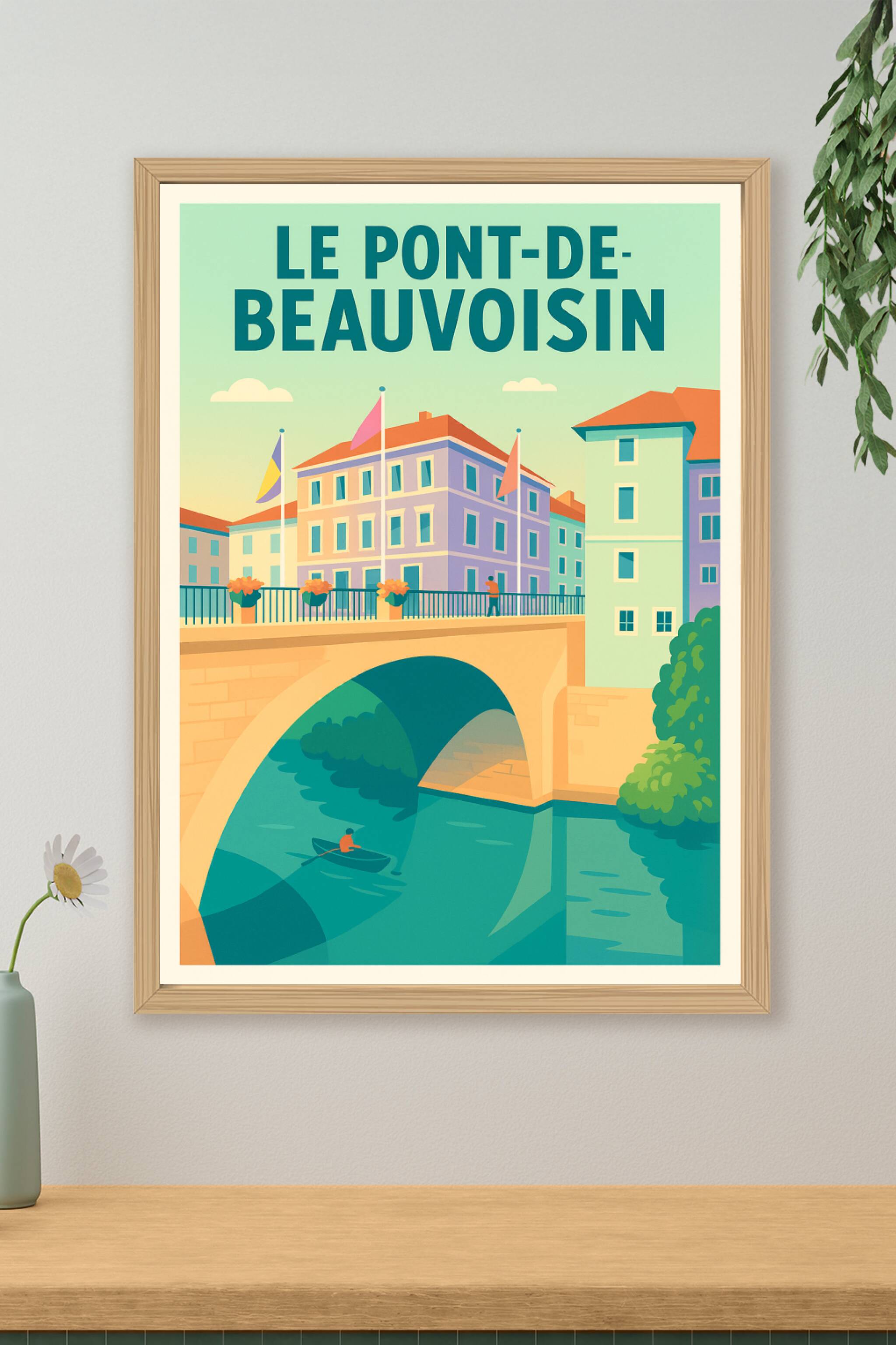 Affiche de Le Pont-de-Beauvoisin - Charme et sérénité au fil de l'eau