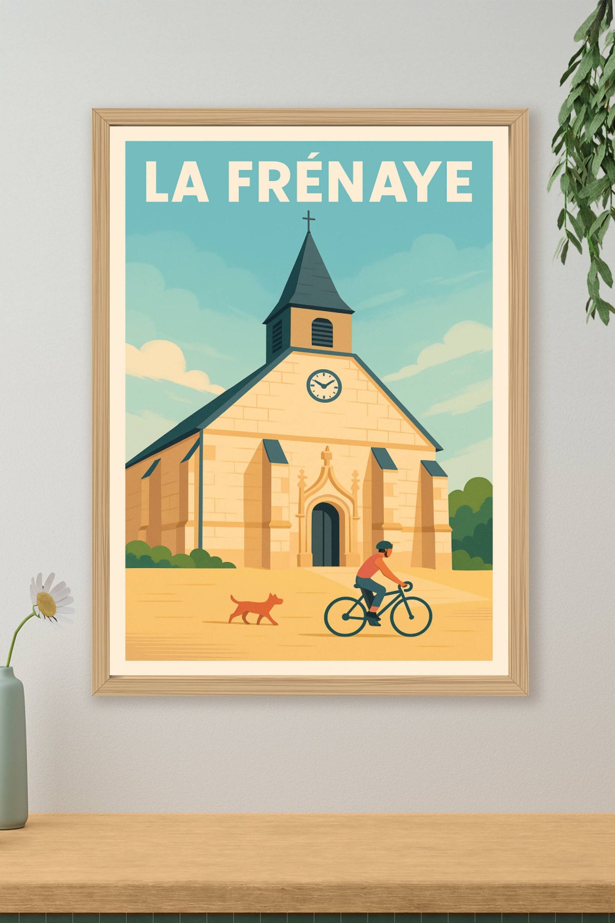 Affiche de La Frénaye - Harmonie et Sérénité au cœur du village