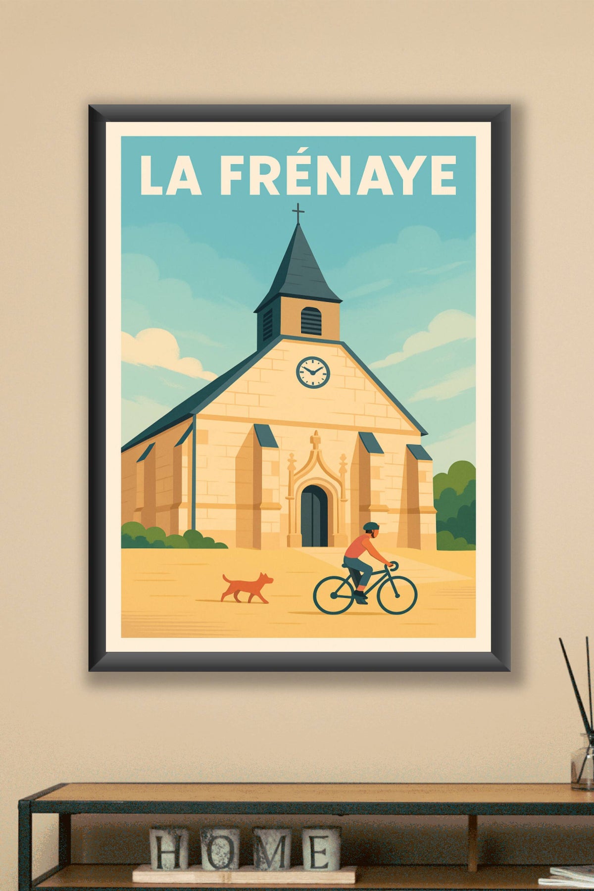 Affiche de La Frénaye - Harmonie et Sérénité au cœur du village