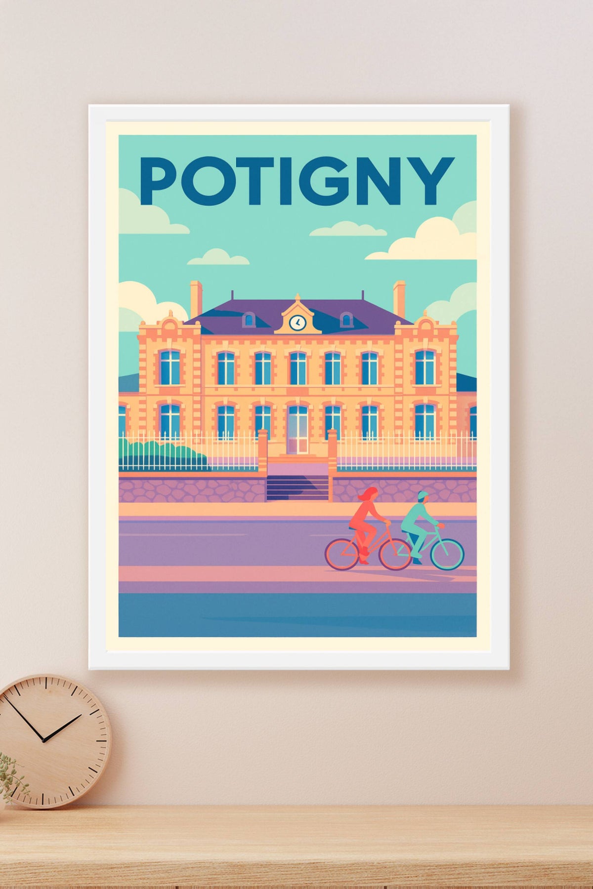 Affiche de Potigny - Charme et douceur de vivre normande