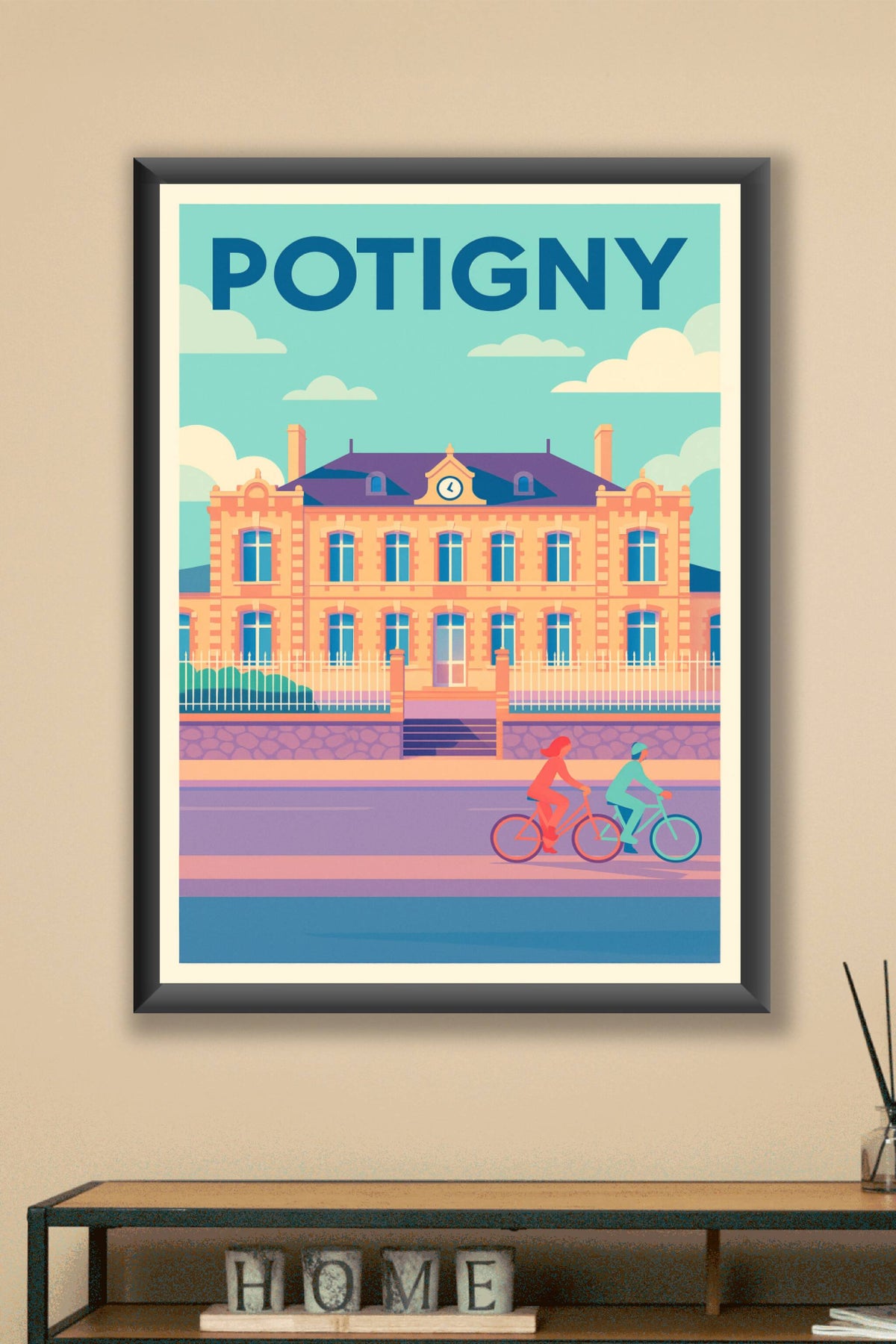 Affiche de Potigny - Charme et douceur de vivre normande