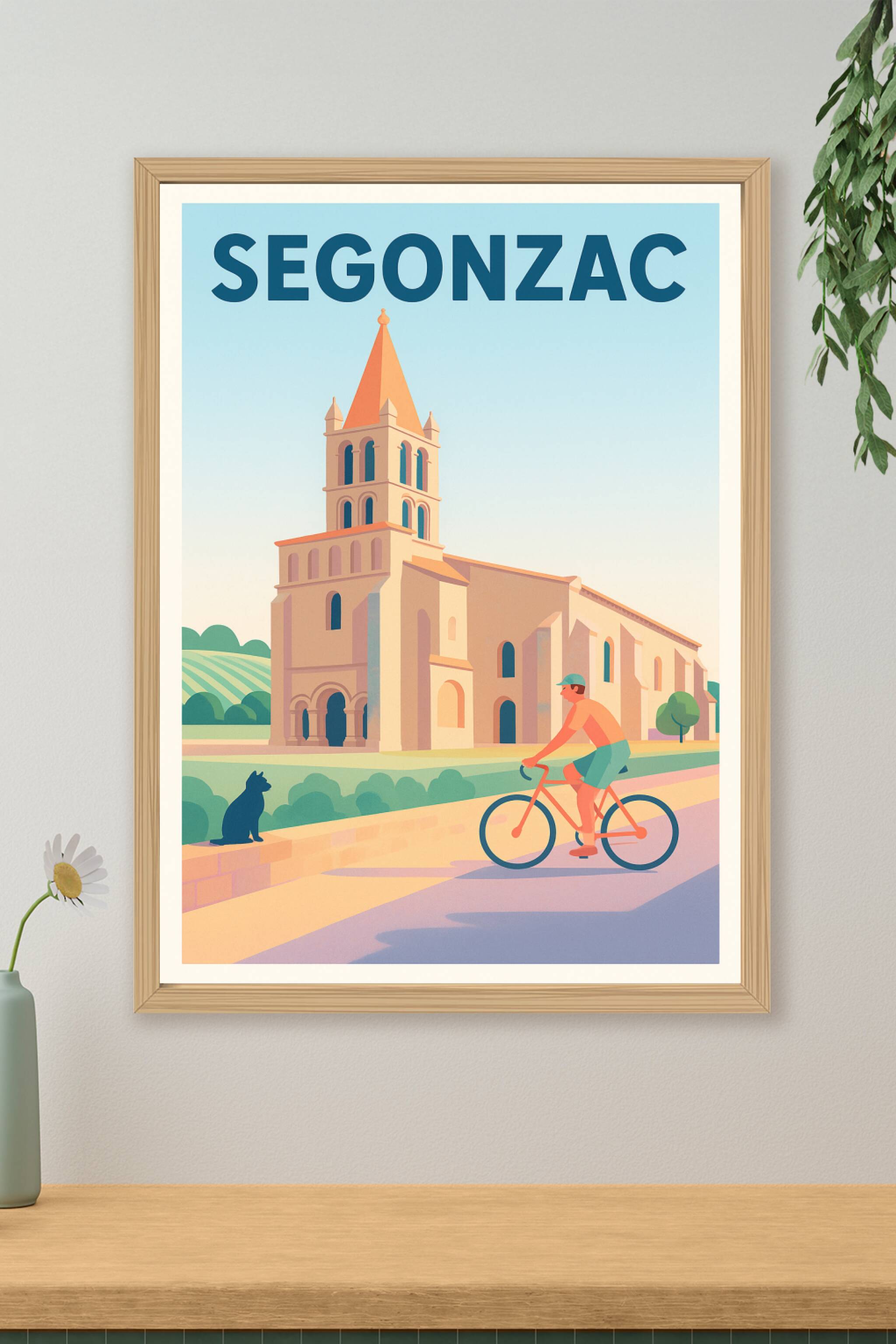 Affiche de Segonzac - Charme et quiétude au cœur de la campagne