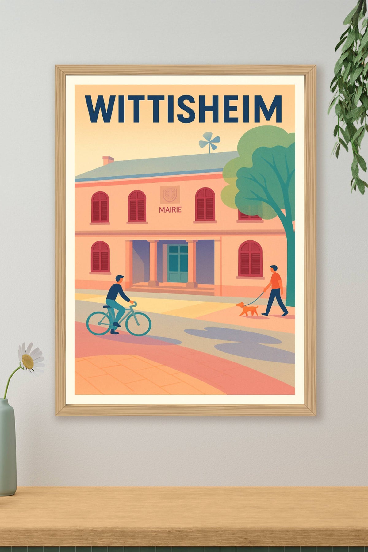 Affiche de Wittisheim - Charme et Sérénité au Cœur du Village